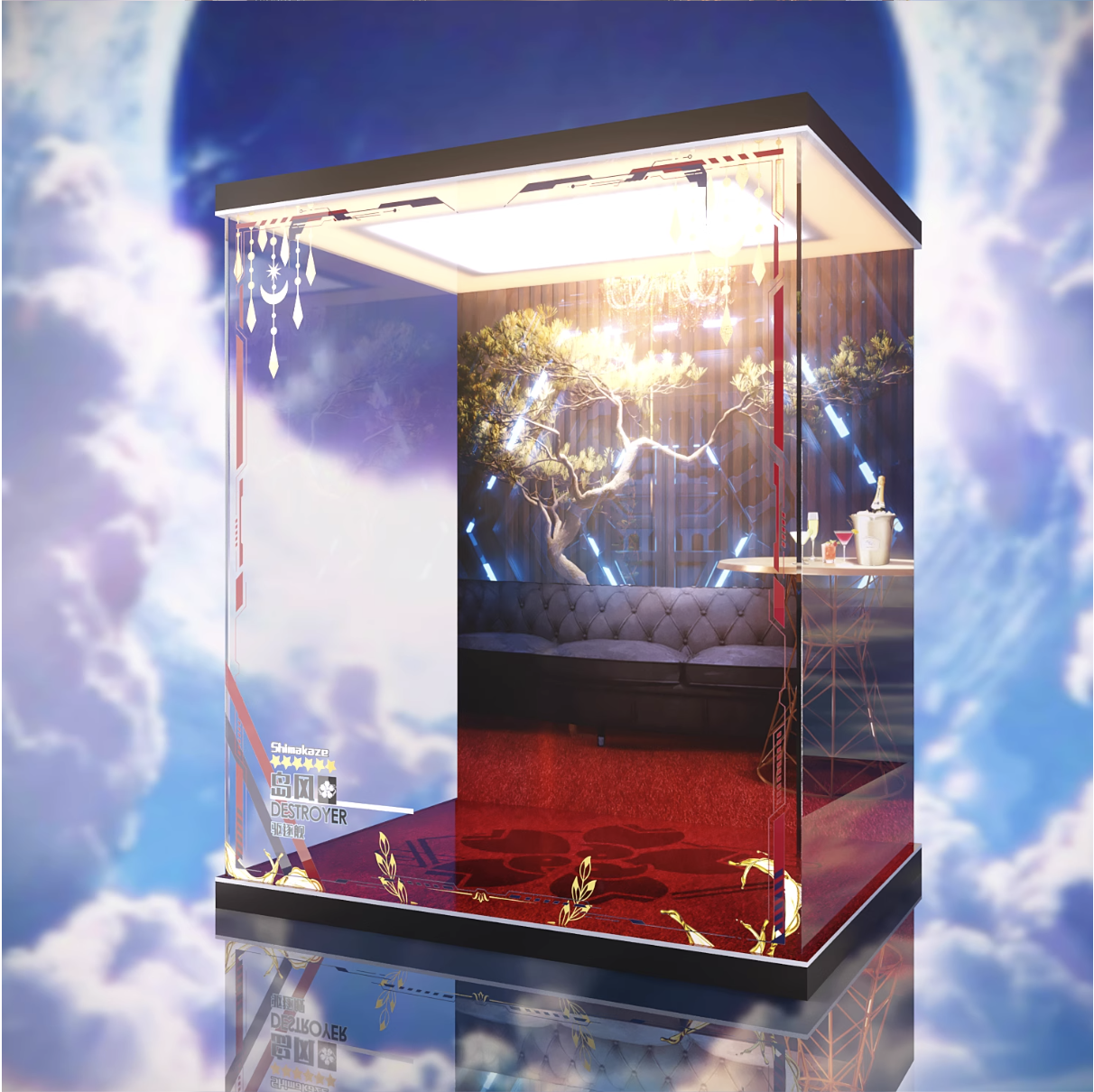 [AOWOBOX] Freeing 碧藍航線 島風 兔女郎 最速兔女郎的邀請函 專用主題展示盒