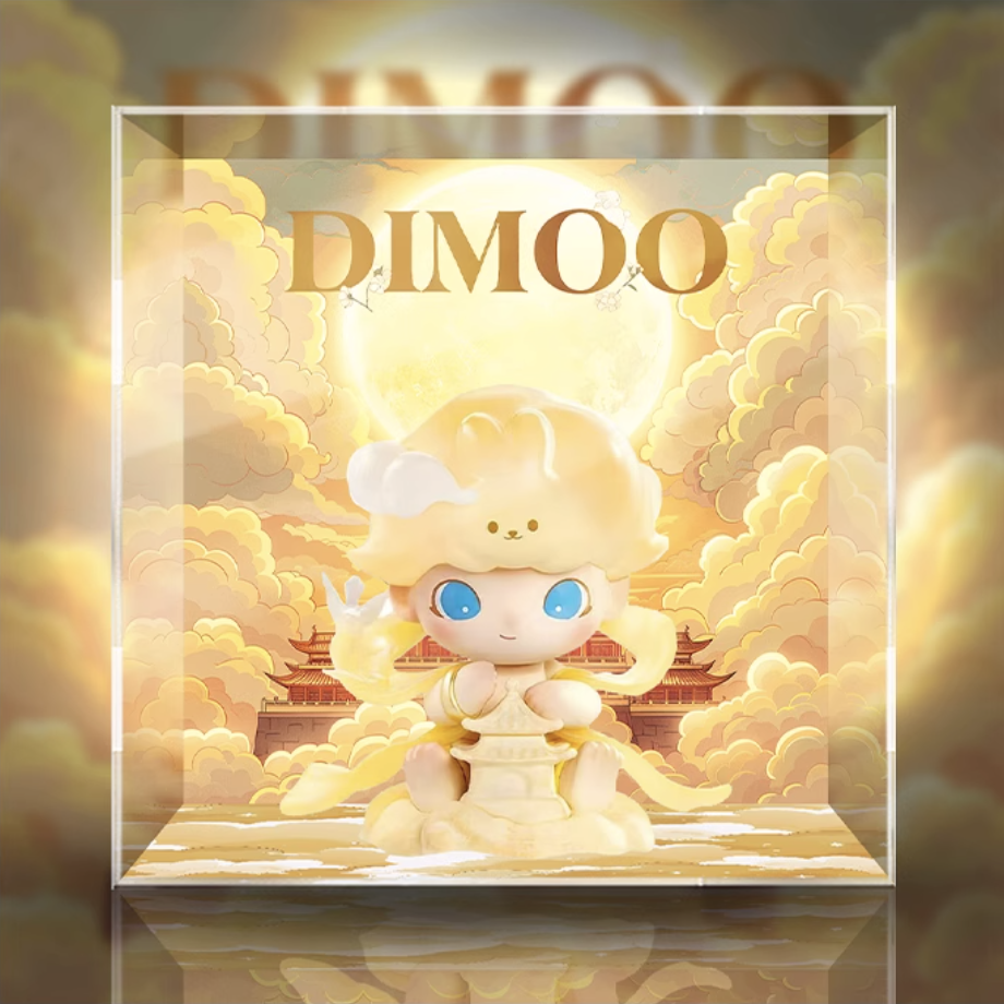 [AOWOBOX] Pop Mart 泡泡瑪特 Dimoo 月宮 吊卡 專用主題展示盒
