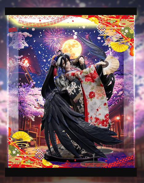 [AOWOBOX] FuRyu 吉德 FNEX Overlord 雅兒貝德 專用主題展示盒