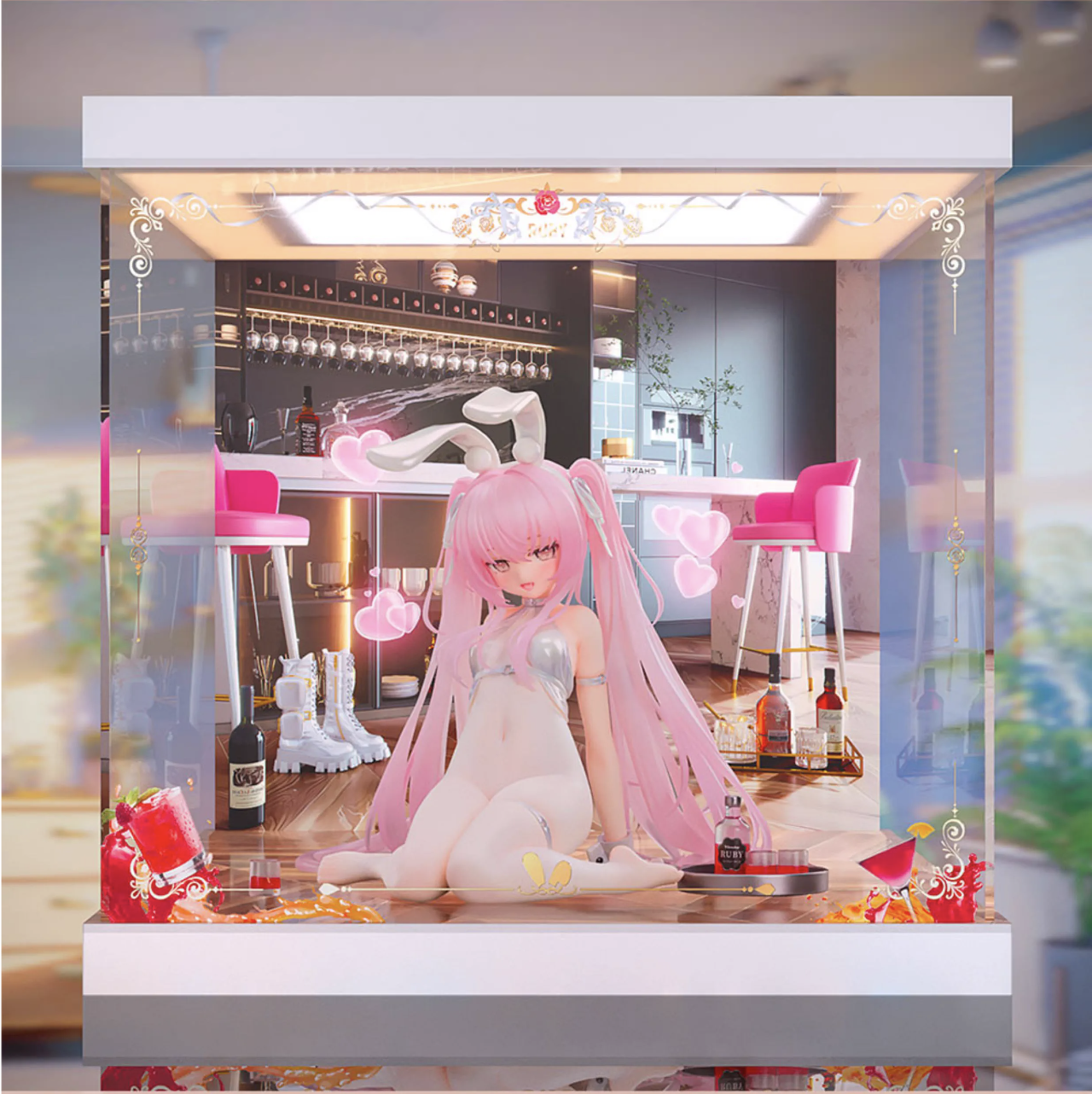 [AOWOBOX] Vibrastar 露比 Ruby 專用主題展示盒