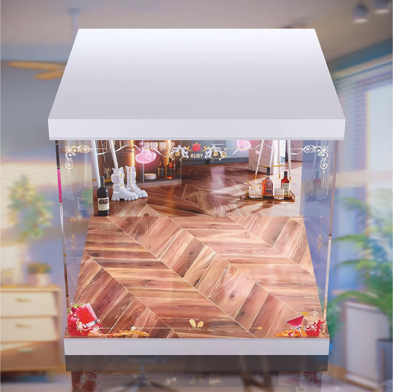 [AOWOBOX] Vibrastar 露比 Ruby 專用主題展示盒