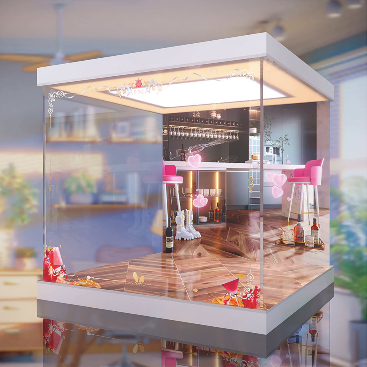 [AOWOBOX] Vibrastar 露比 Ruby 專用主題展示盒