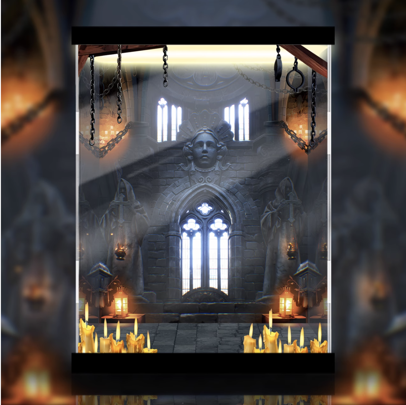 [AOWOBOX] DampLiquid Mortschlag 修女 普里西拉 普莉希拉 專用主題展示盒