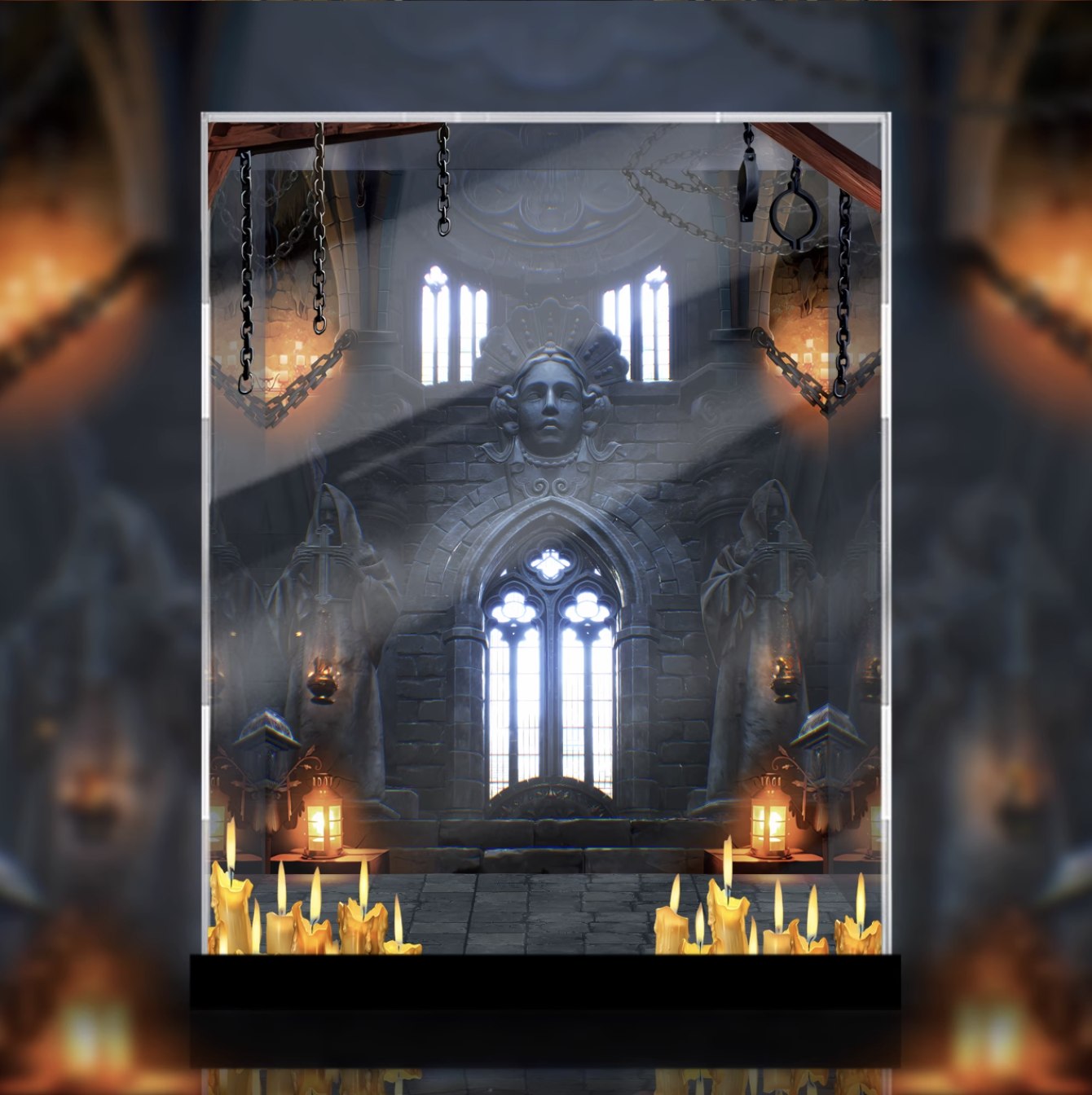 [AOWOBOX] DampLiquid Mortschlag 修女 普里西拉 普莉希拉 專用主題展示盒