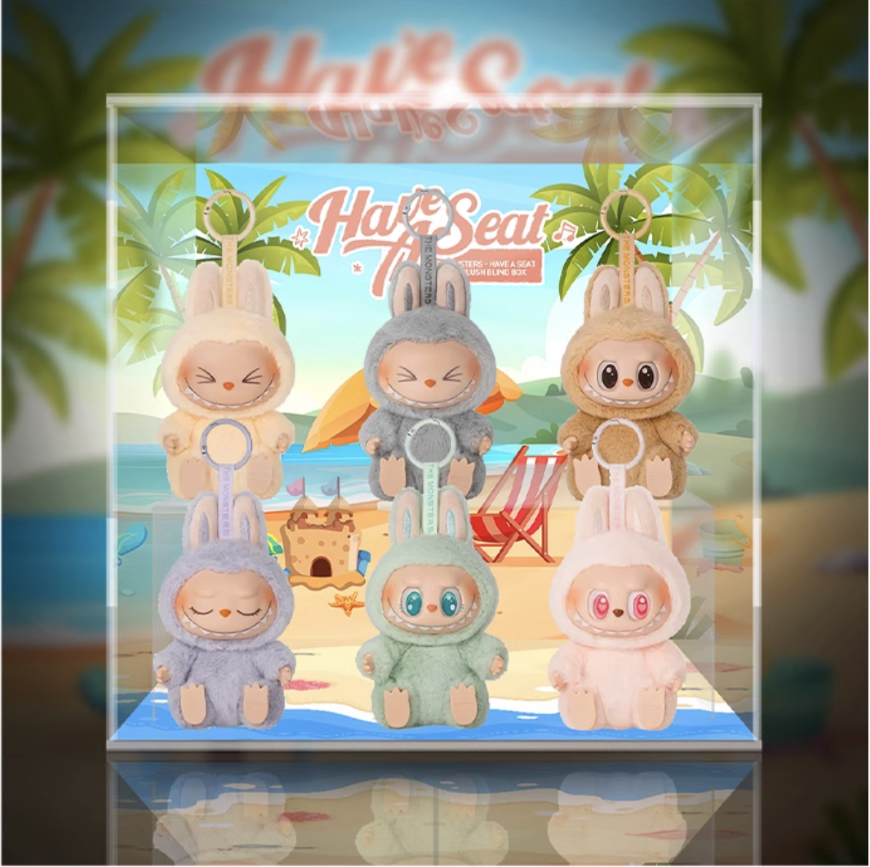 [AOWOBOX] Pop Mart 泡泡瑪特 The Monsters Labubu 坐坐派對 系列 盲盒專用主題展示盒