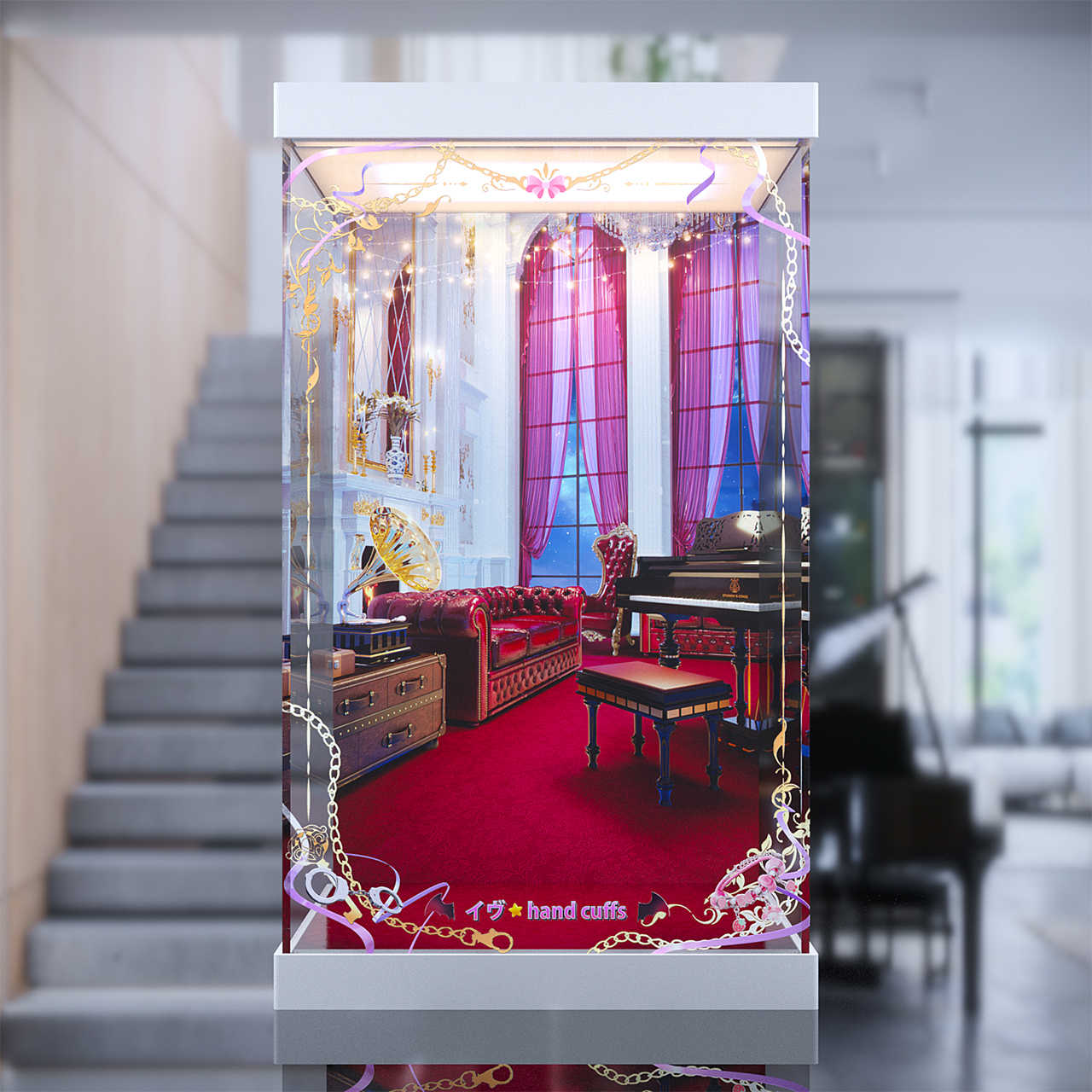 [AOWOBOX] Anigift 伊芙 手銬 Hand Cuffs Rurudo 專用主題展示盒