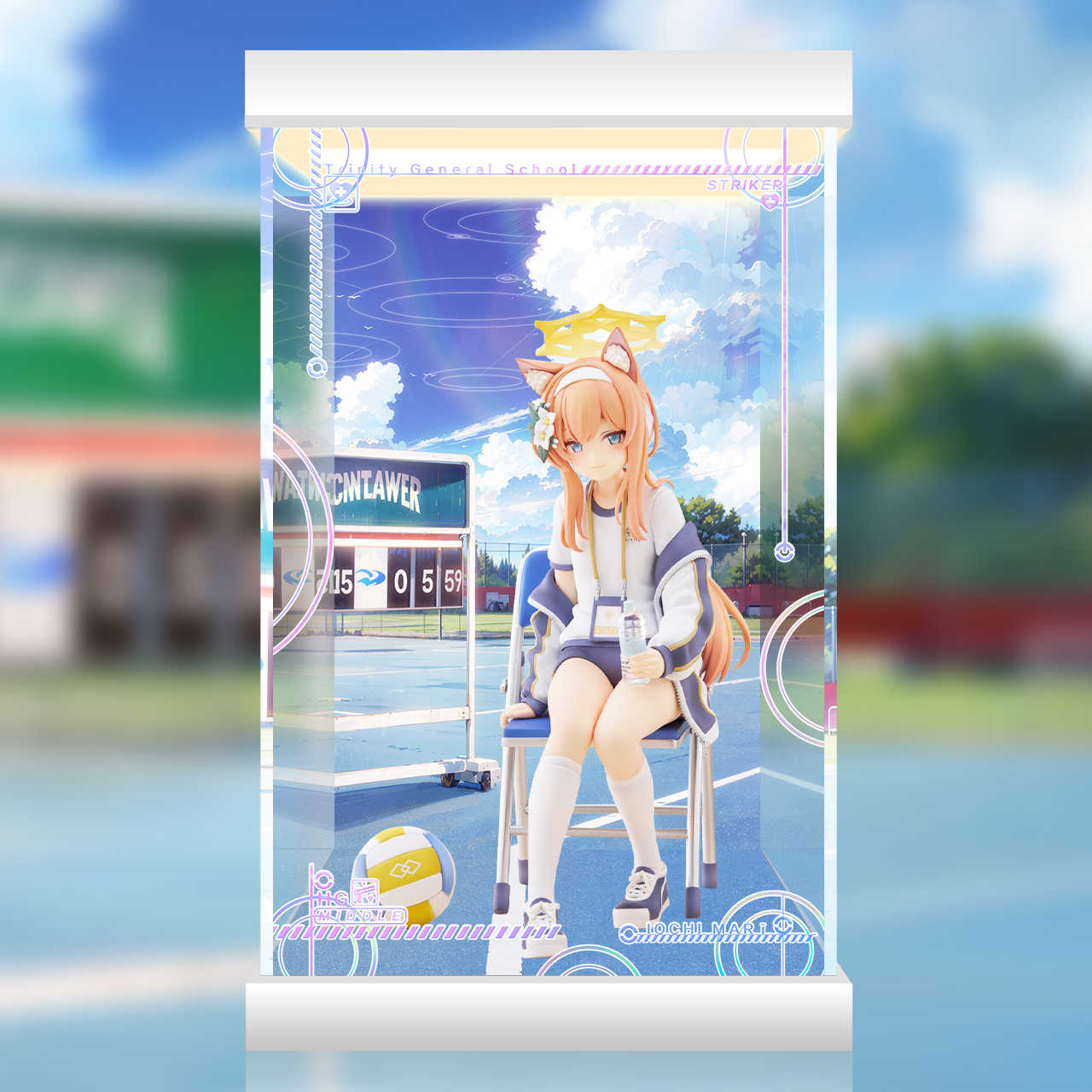 [AOWOBOX] Plum 蔚藍檔案 Blue Archive 伊落 瑪麗 體操服 紀念大廳 專用主題展示盒