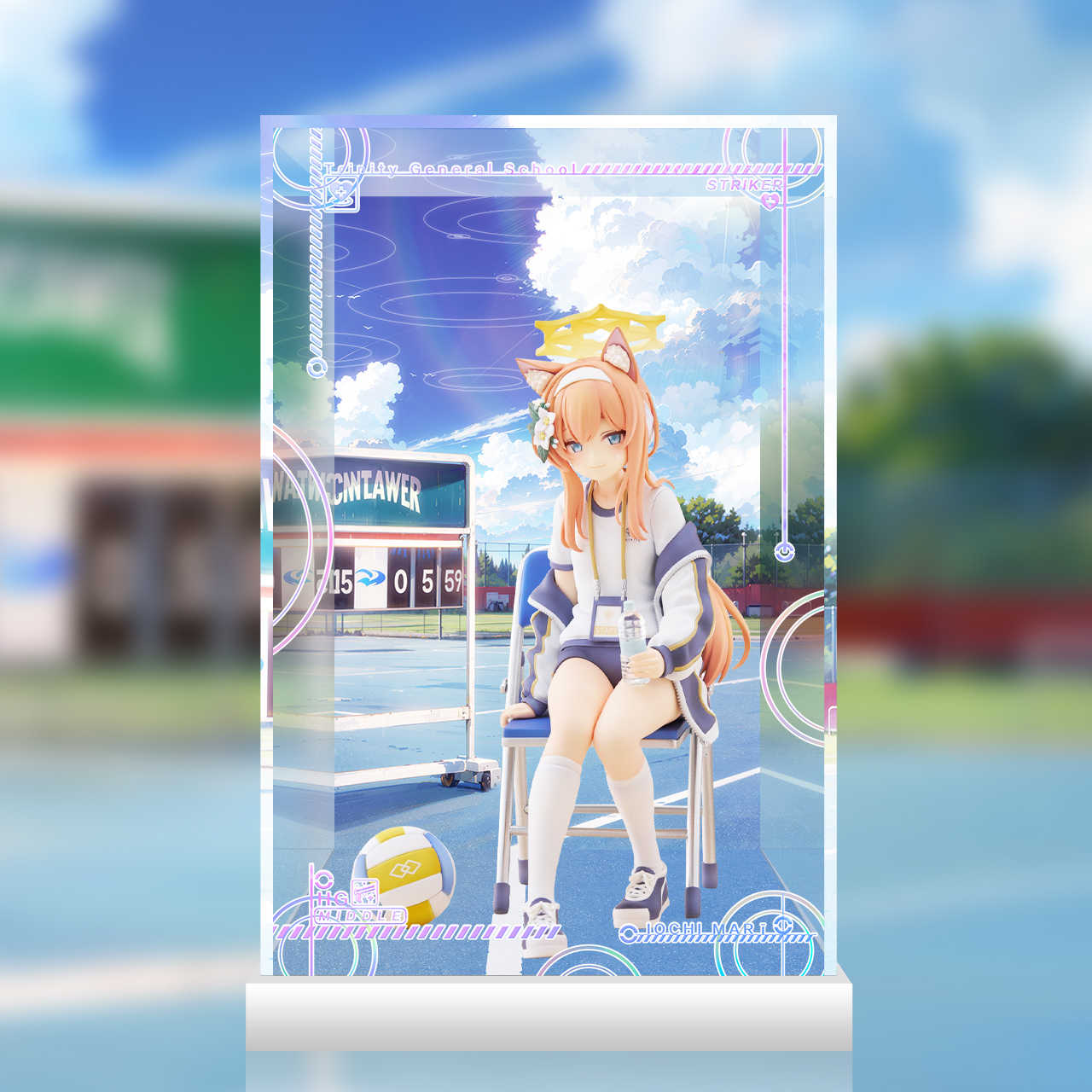 [AOWOBOX] Plum 蔚藍檔案 Blue Archive 伊落 瑪麗 體操服 紀念大廳 專用主題展示盒