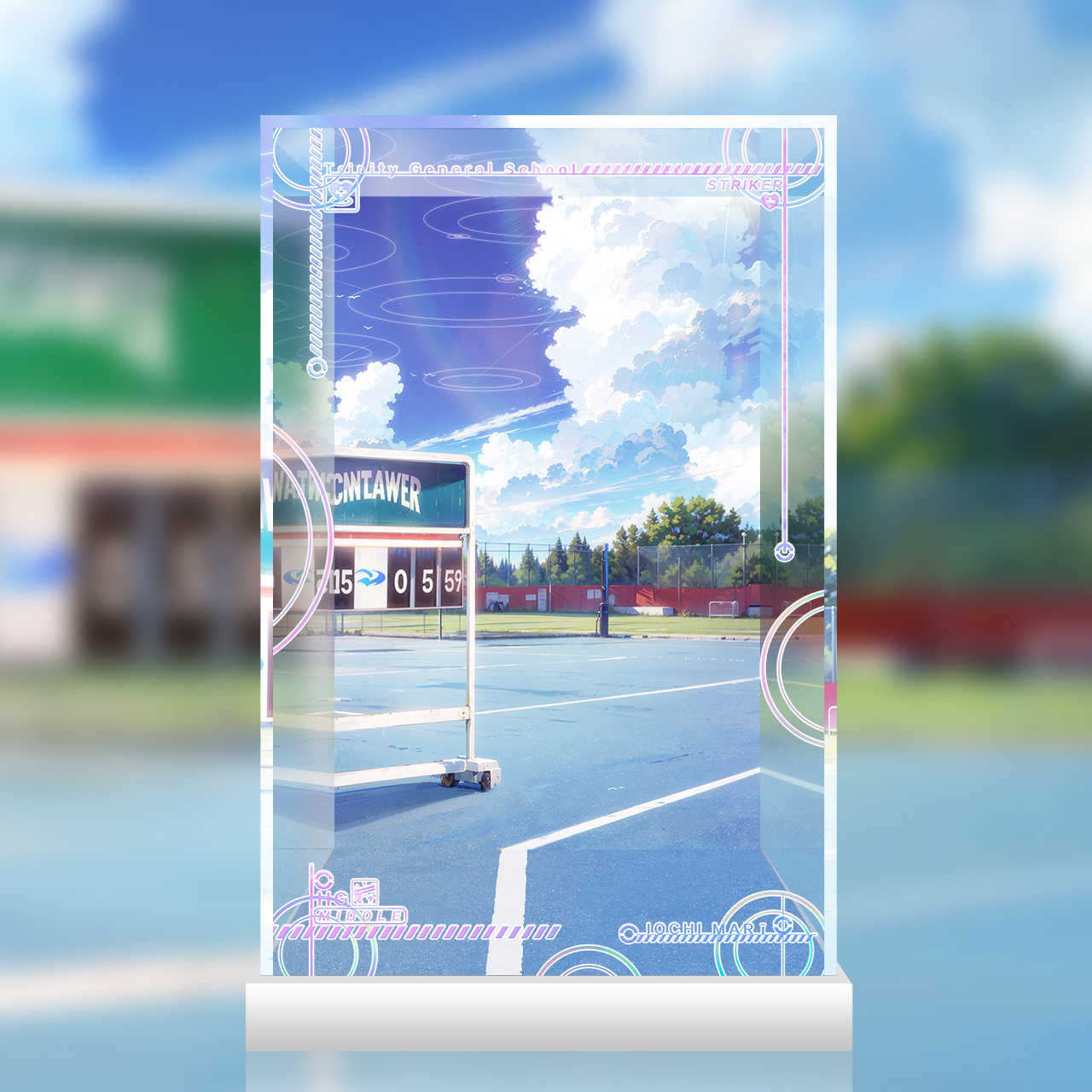 [AOWOBOX] Plum 蔚藍檔案 Blue Archive 伊落 瑪麗 體操服 紀念大廳 專用主題展示盒