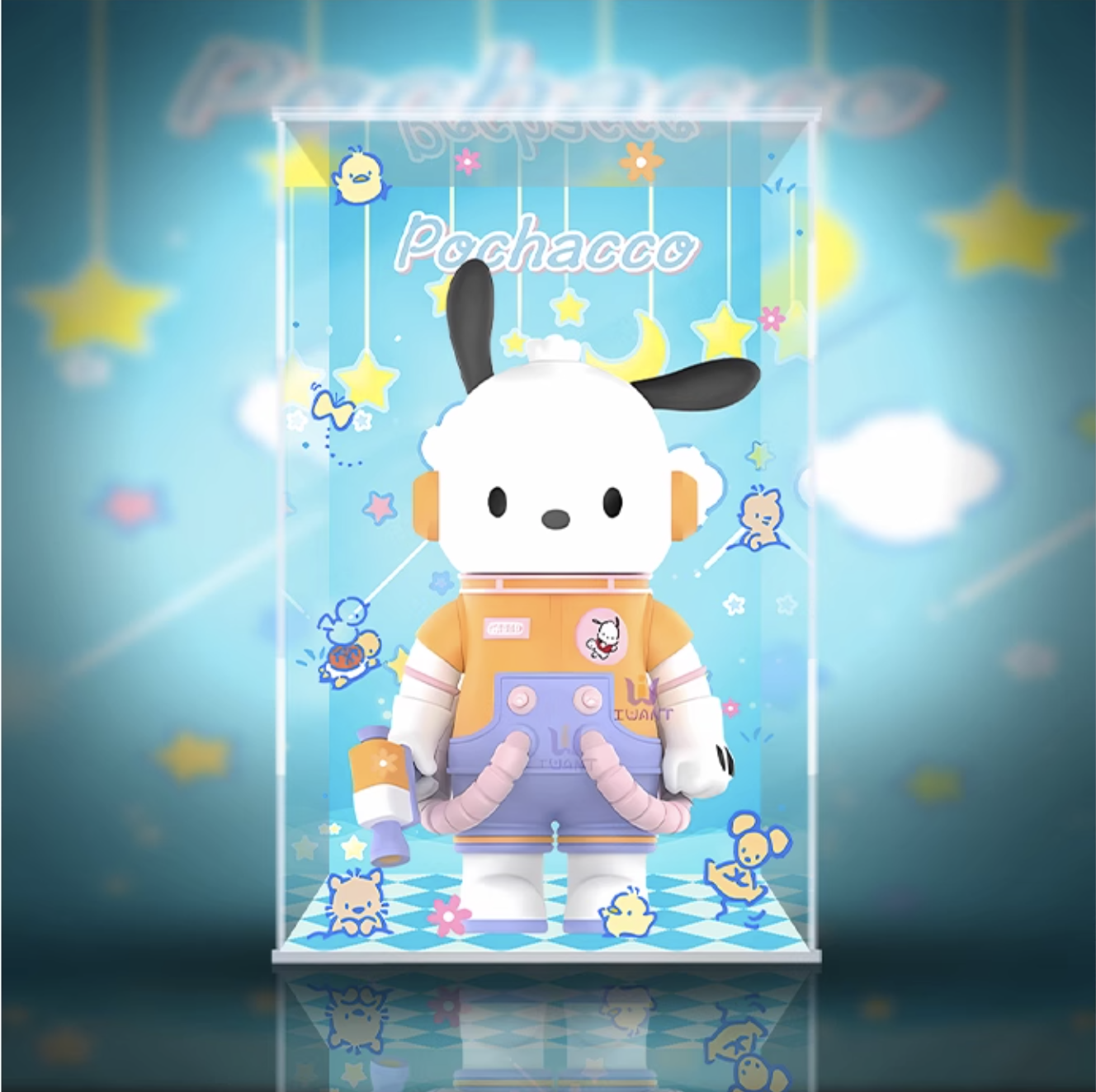 [AOWOBOX] Pop Mart 泡泡瑪特 MEGA SPACE MOLLY 400% 三麗鷗家族 帕洽狗 專用主題展示盒