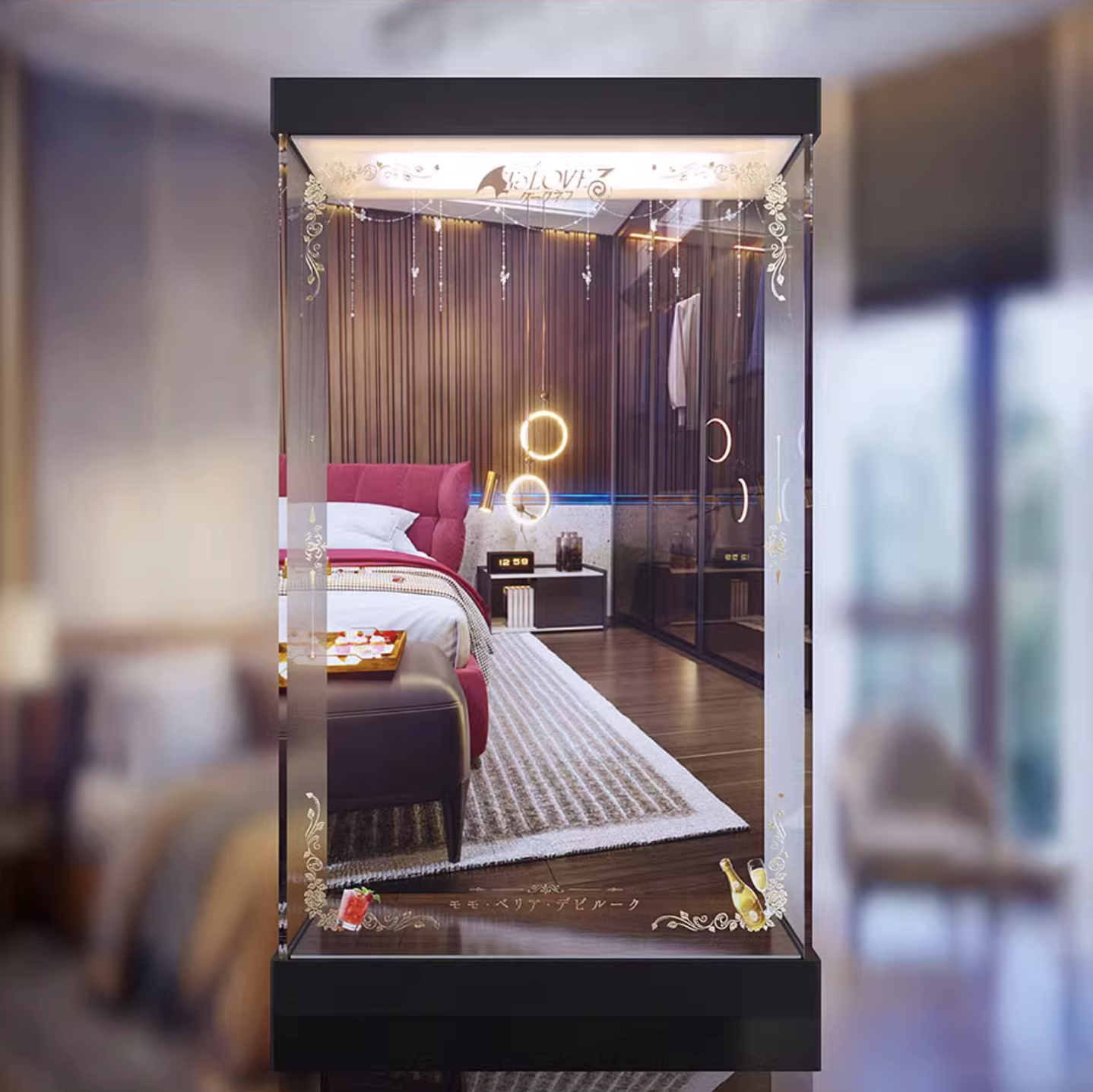 [AOWOBOX] Alter RyuNS 出包王女 Darkness 夢夢 貝莉雅 戴比路克 小惡魔 BabyDoll 黑睡衣 專用主題展示盒