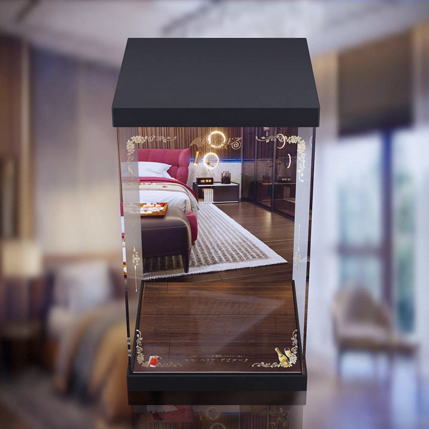 [AOWOBOX] Alter RyuNS 出包王女 Darkness 夢夢 貝莉雅 戴比路克 小惡魔 BabyDoll 黑睡衣 專用主題展示盒