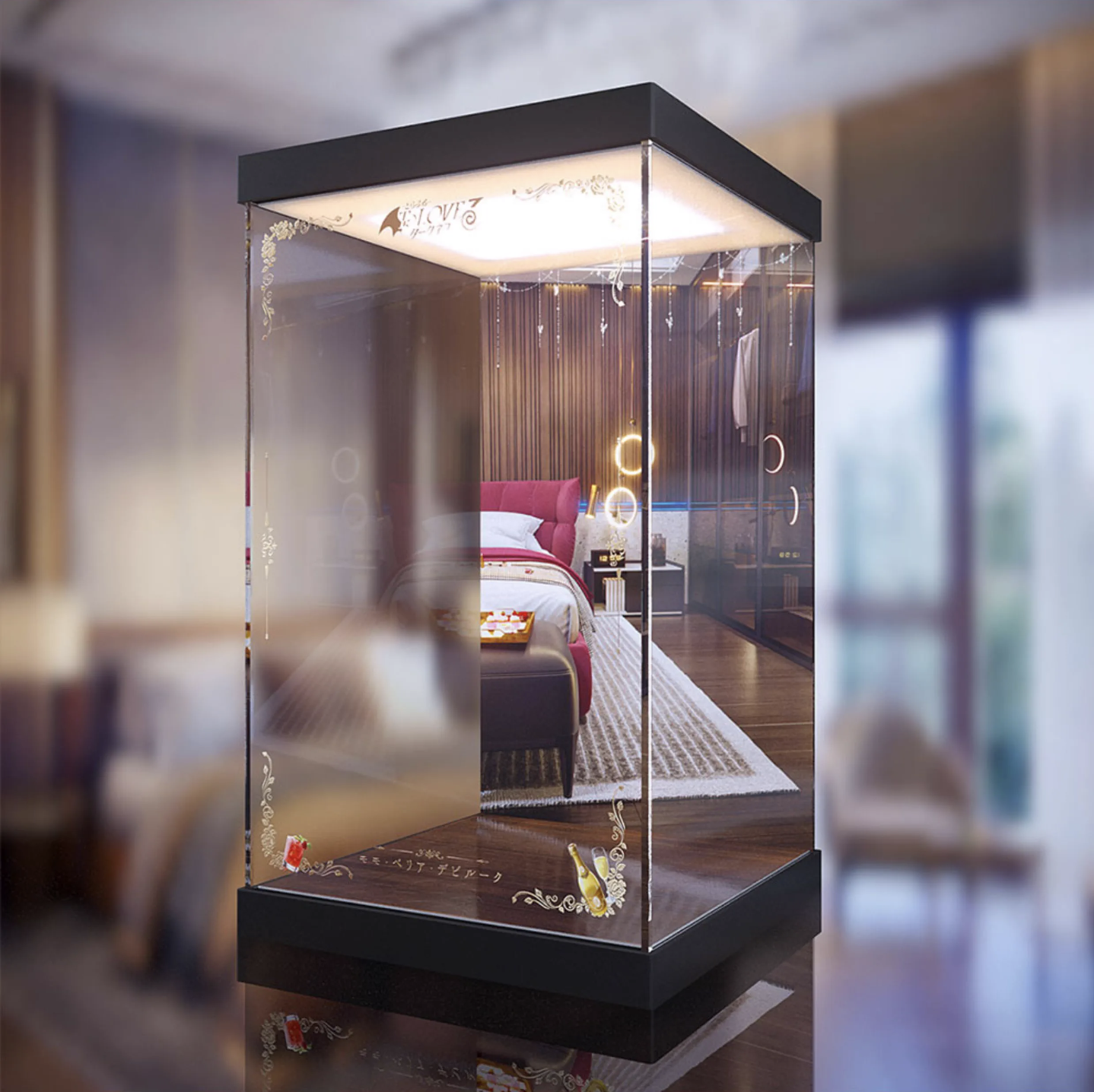 [AOWOBOX] Alter RyuNS 出包王女 Darkness 夢夢 貝莉雅 戴比路克 小惡魔 BabyDoll 黑睡衣 專用主題展示盒