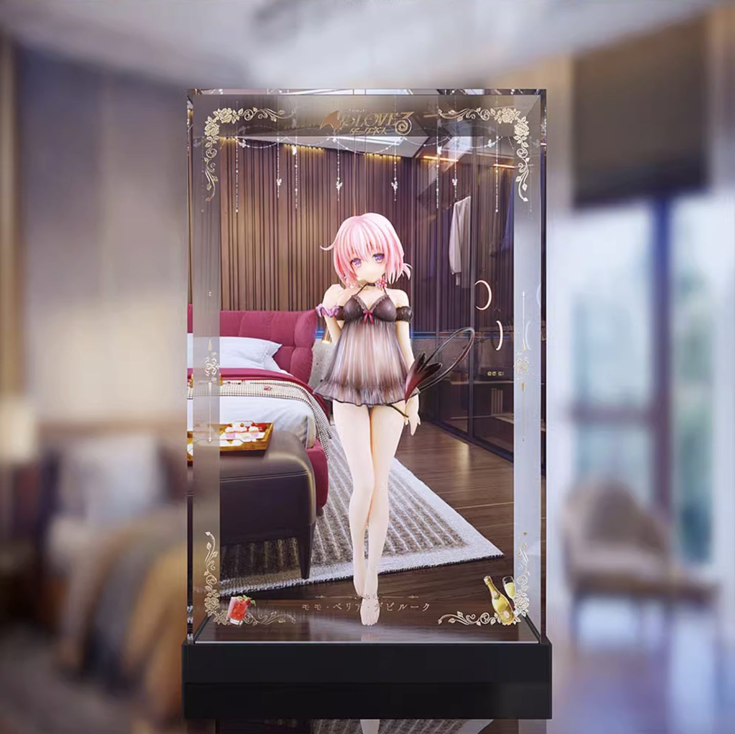 [AOWOBOX] Alter RyuNS 出包王女 Darkness 夢夢 貝莉雅 戴比路克 小惡魔 BabyDoll 黑睡衣 專用主題展示盒