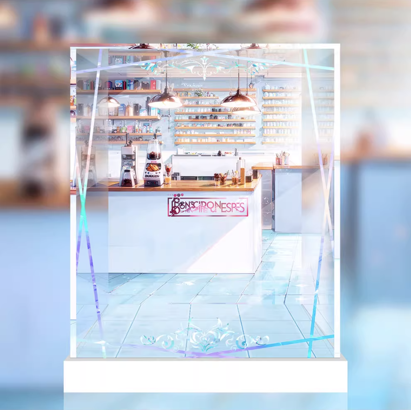 [AOWOBOX] HOTVENUS 藍熊貓咖啡 Henrietta 專用主題展示盒