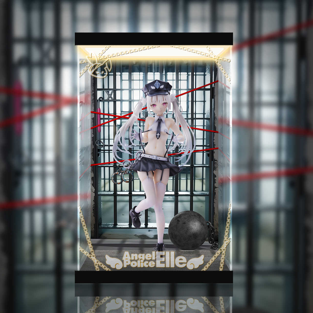 [AOWOBOX] Union Creative 天使警察 rurudo 關禁主題 專用高透展示盒