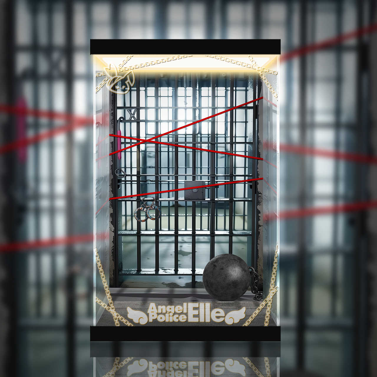 [AOWOBOX] Union Creative 天使警察 rurudo 關禁主題 專用高透展示盒