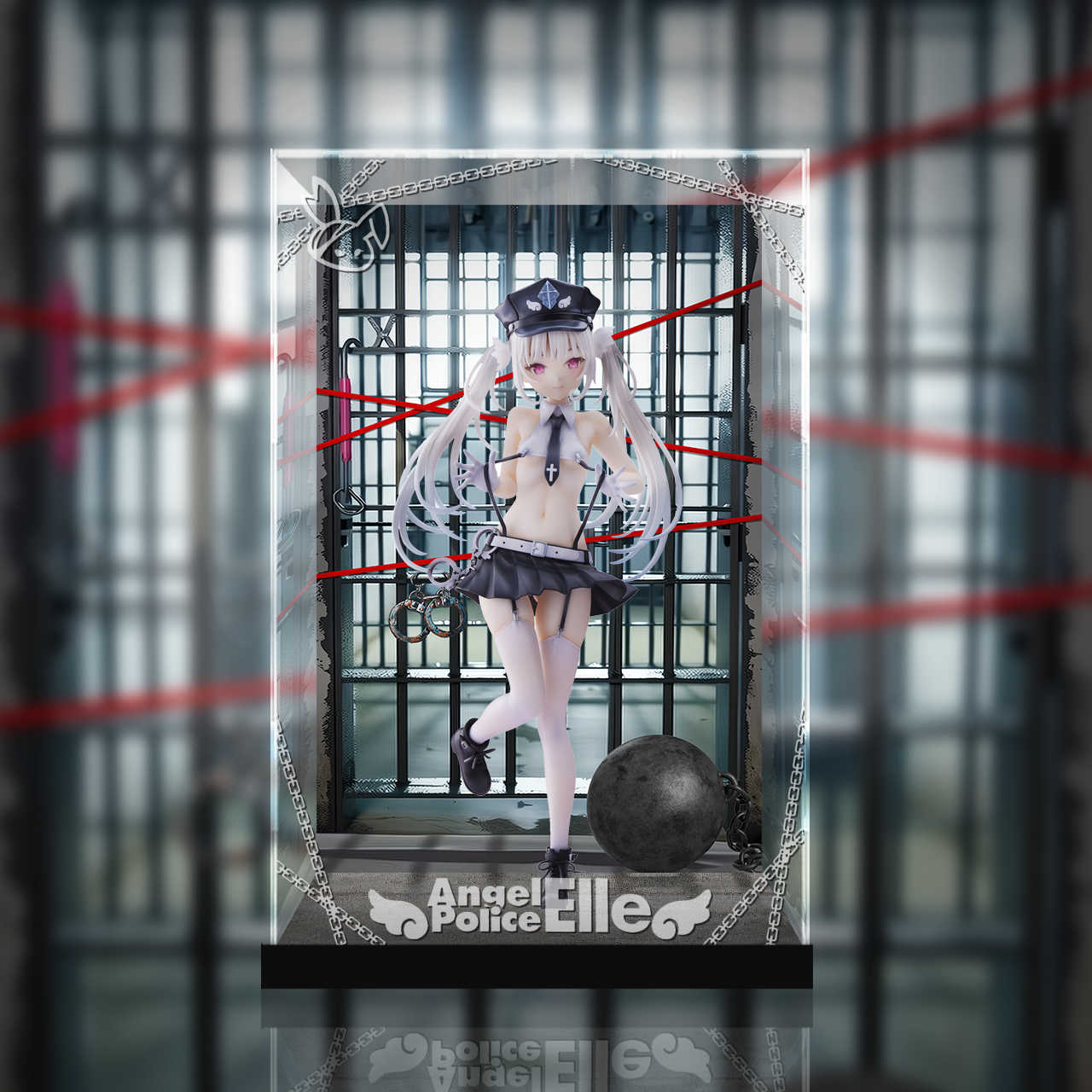 [AOWOBOX] Union Creative 天使警察 rurudo 關禁主題 專用高透展示盒