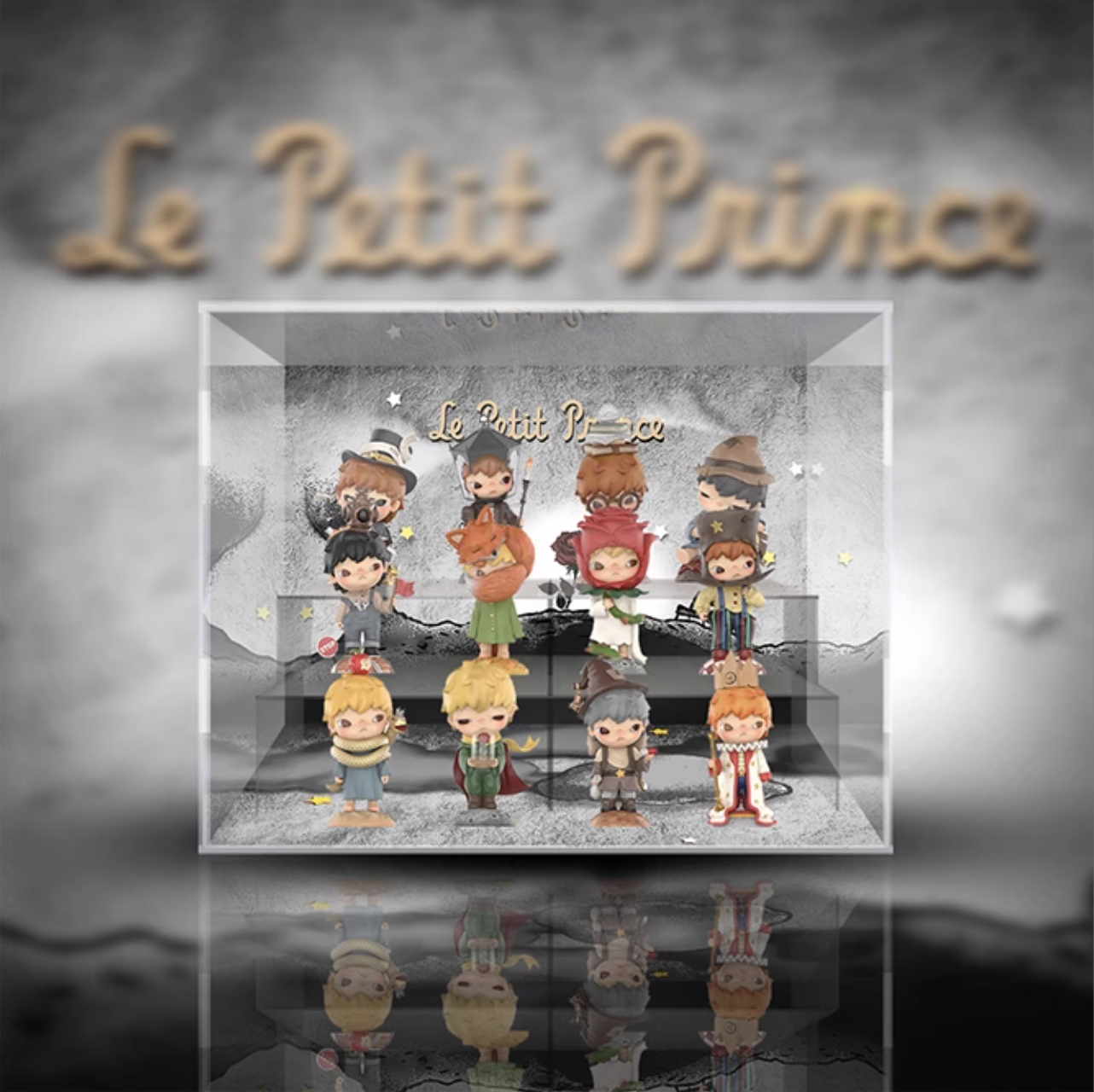 [AOWOBOX] Pop Mart 泡泡瑪特 Hirono 小野 小王子 系列 盲盒專用主題展示盒