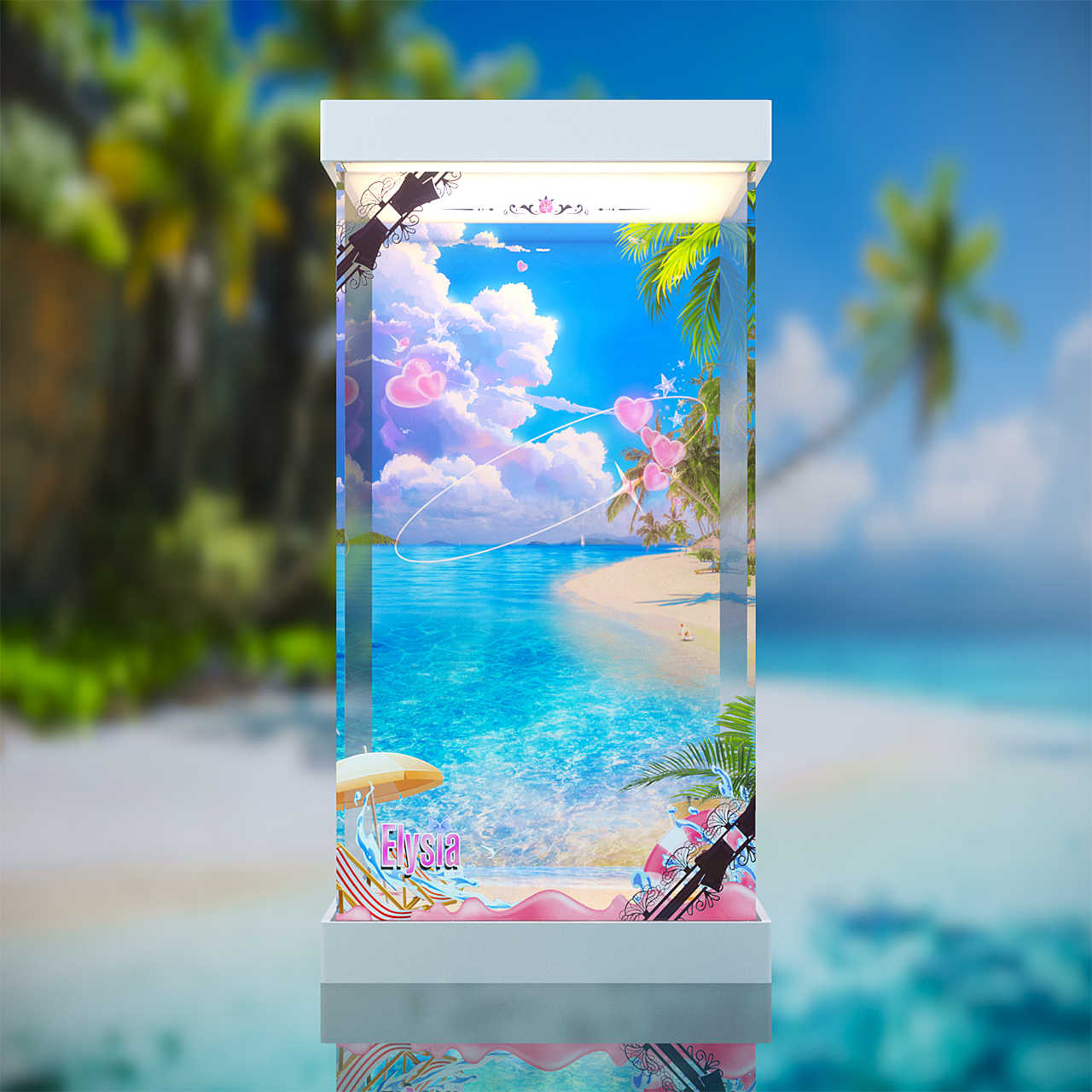 [AOWOBOX] 好微笑 Myethos 崩壞3 Gift+ 愛莉希雅 夏日妖精小姐 專用主題展示盒