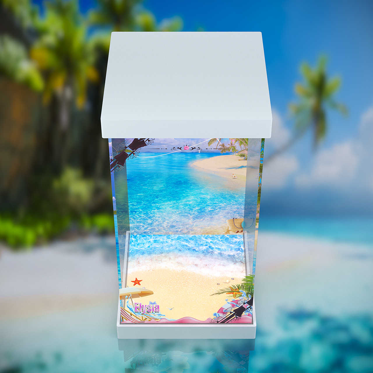 [AOWOBOX] 好微笑 Myethos 崩壞3 Gift+ 愛莉希雅 夏日妖精小姐 專用主題展示盒