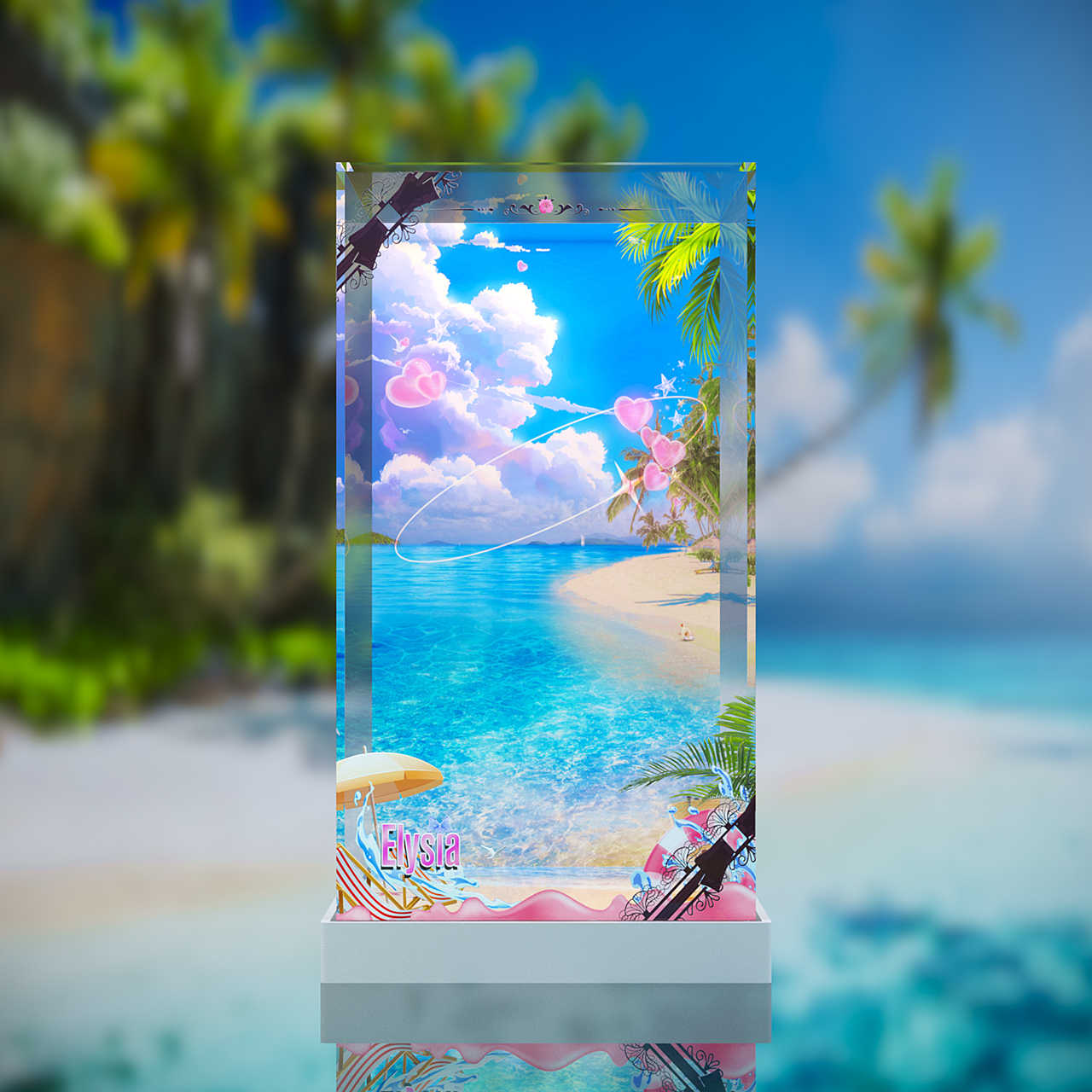 [AOWOBOX] 好微笑 Myethos 崩壞3 Gift+ 愛莉希雅 夏日妖精小姐 專用主題展示盒