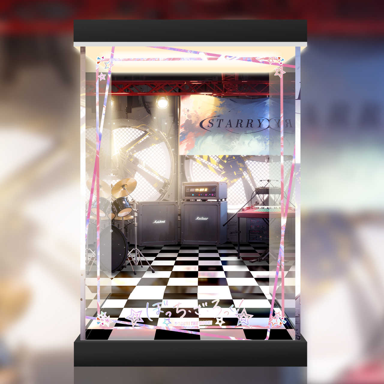 [AOWOBOX] Wave Dream Tech 孤獨搖滾 廣井菊理 專用主題展示盒