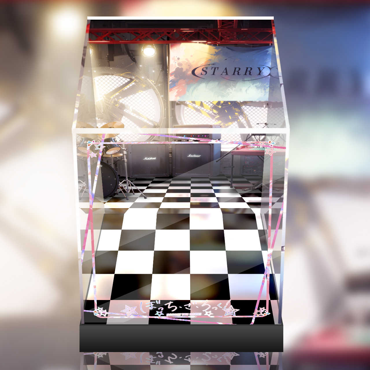 [AOWOBOX] Wave Dream Tech 孤獨搖滾 廣井菊理 專用主題展示盒