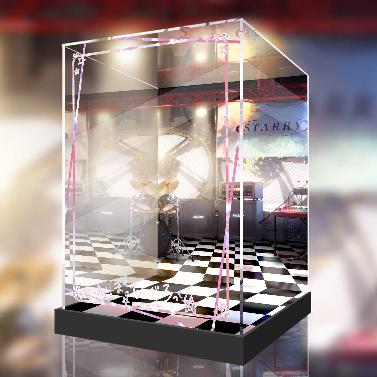 [AOWOBOX] Wave Dream Tech 孤獨搖滾 廣井菊理 專用主題展示盒