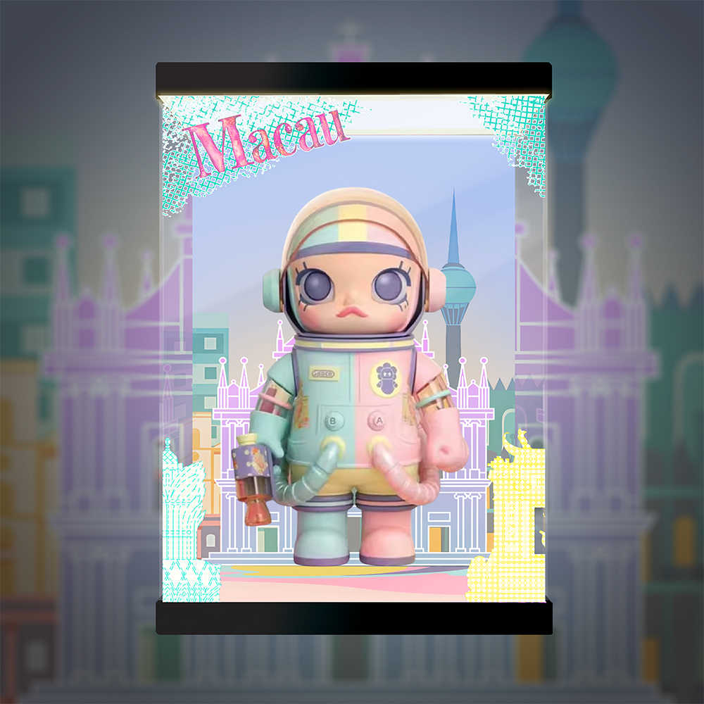 [AOWOBOX] Pop Mart 泡泡瑪特 MEGA Space Molly 400% 蜜糖 Sweetie 澳門限定專用主題展示盒