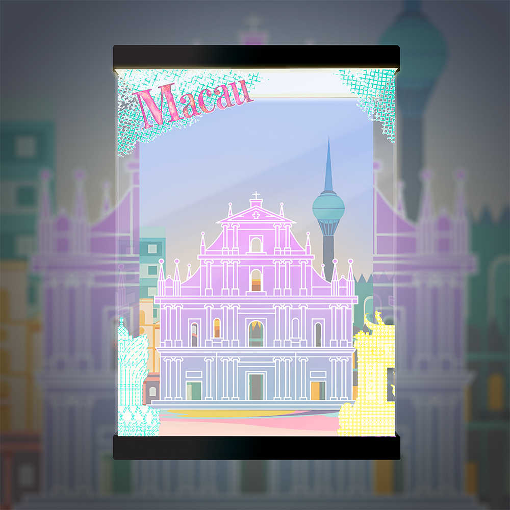 [AOWOBOX] Pop Mart 泡泡瑪特 MEGA Space Molly 400% 蜜糖 Sweetie 澳門限定專用主題展示盒