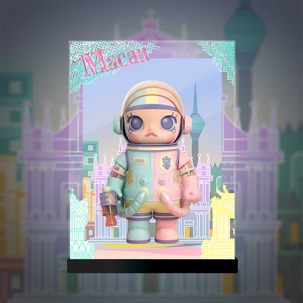 [AOWOBOX] Pop Mart 泡泡瑪特 MEGA Space Molly 400% 蜜糖 Sweetie 澳門限定專用主題展示盒