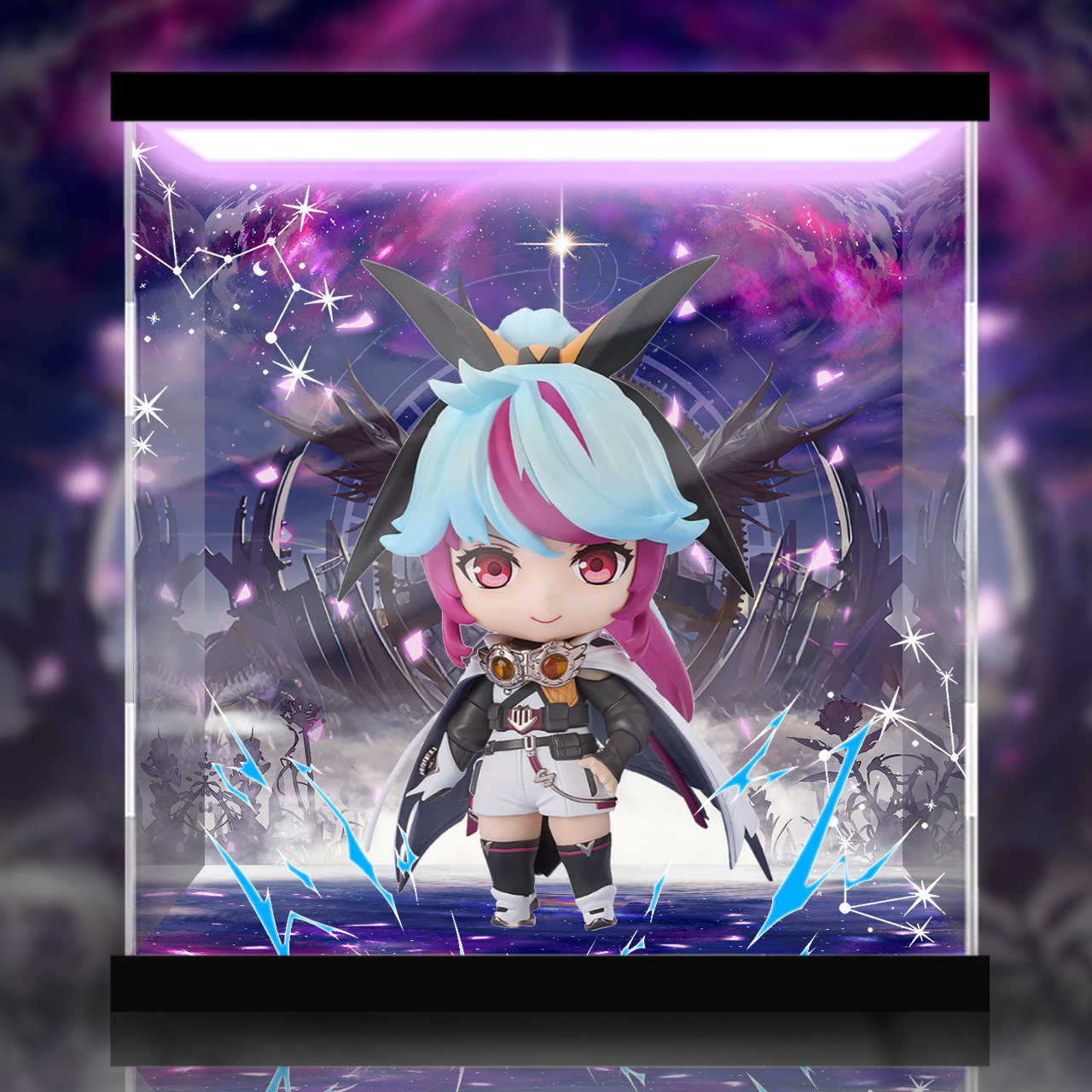 [AOWOBOX] GSAS 粘土人 地下城與勇士 聆風 ·旅人專用 主題展示盒