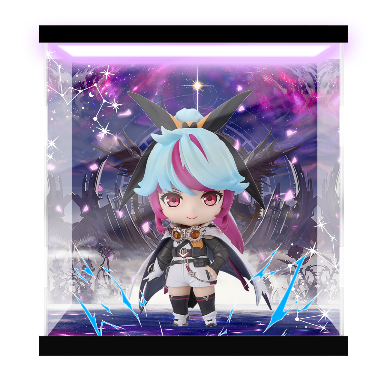 [AOWOBOX] GSAS 粘土人 地下城與勇士 聆風 ·旅人專用 主題展示盒