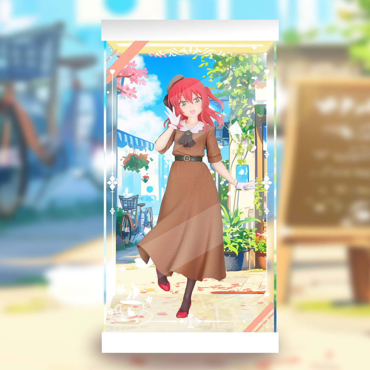 [AOWOBOX] System Service 孤獨搖滾！山田涼\\u0026喜多鬱代 復古時裝專用 主題展示盒