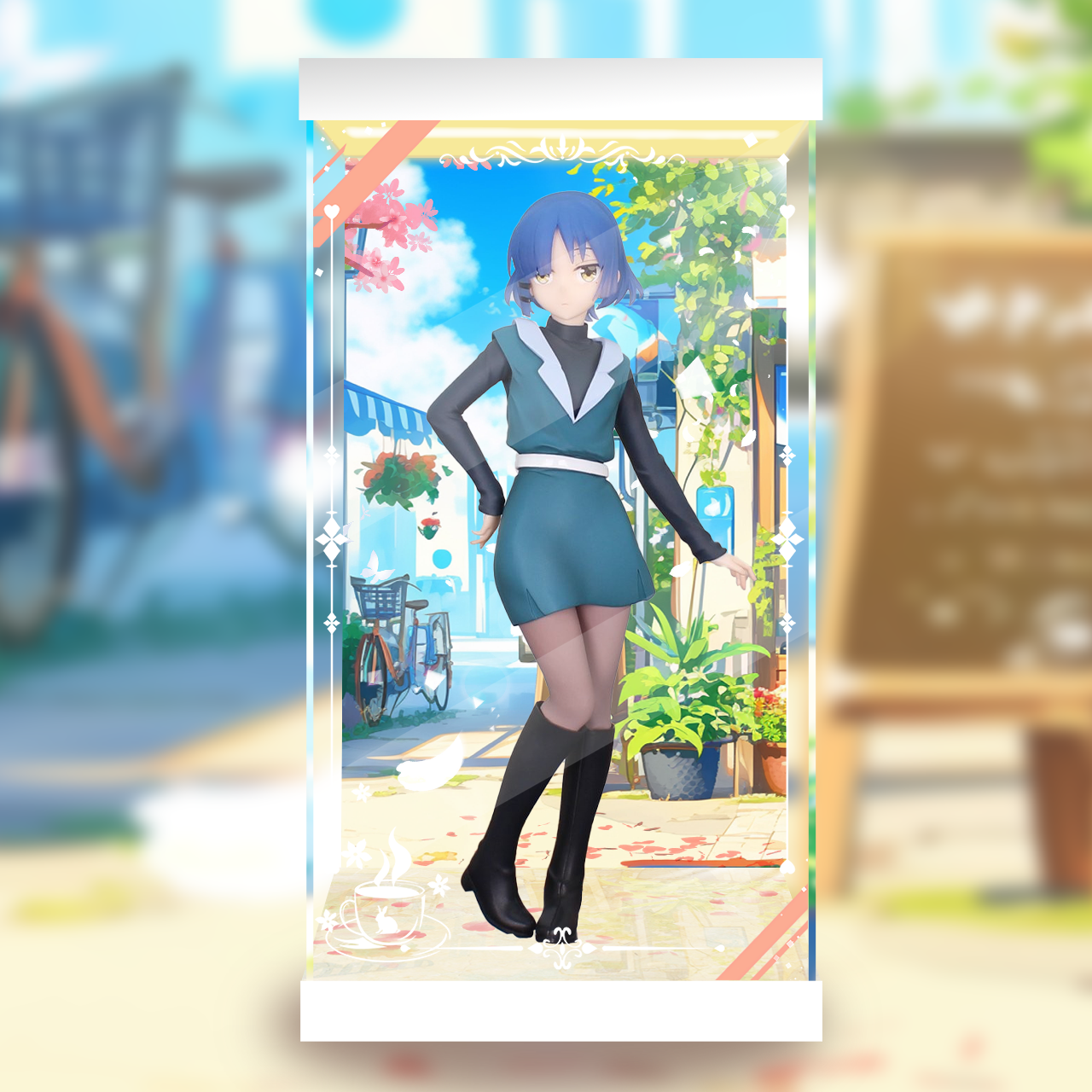 [AOWOBOX] System Service 孤獨搖滾！山田涼\\u0026喜多鬱代 復古時裝專用 主題展示盒