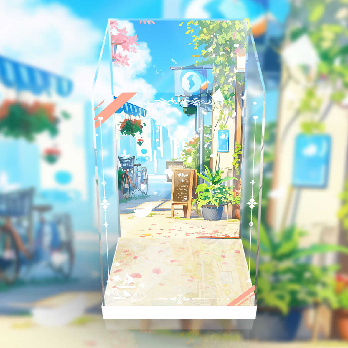 [AOWOBOX] System Service 孤獨搖滾！山田涼\\u0026喜多鬱代 復古時裝專用 主題展示盒