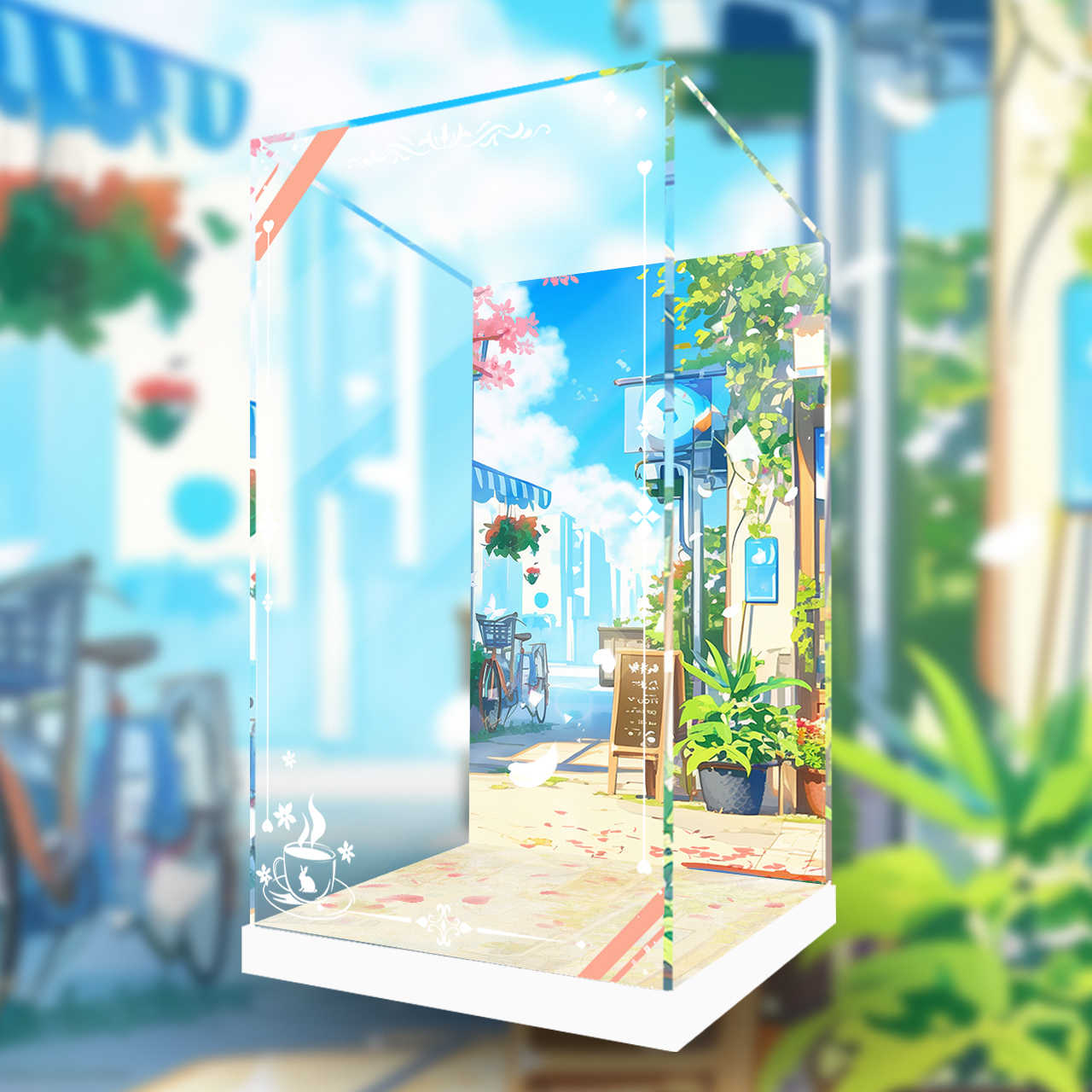 [AOWOBOX] System Service 孤獨搖滾！山田涼\\u0026喜多鬱代 復古時裝專用 主題展示盒