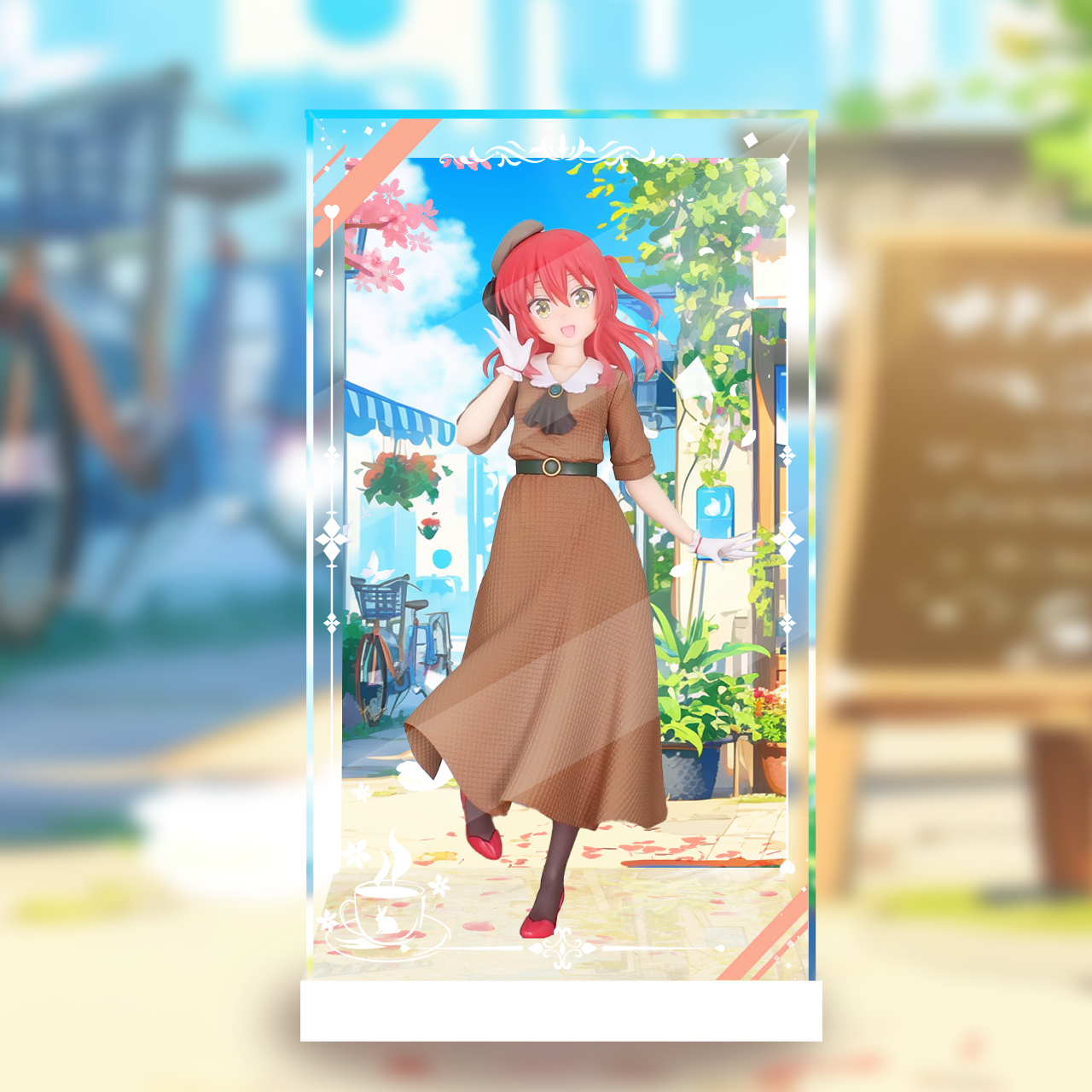 [AOWOBOX] System Service 孤獨搖滾！山田涼\\u0026喜多鬱代 復古時裝專用 主題展示盒