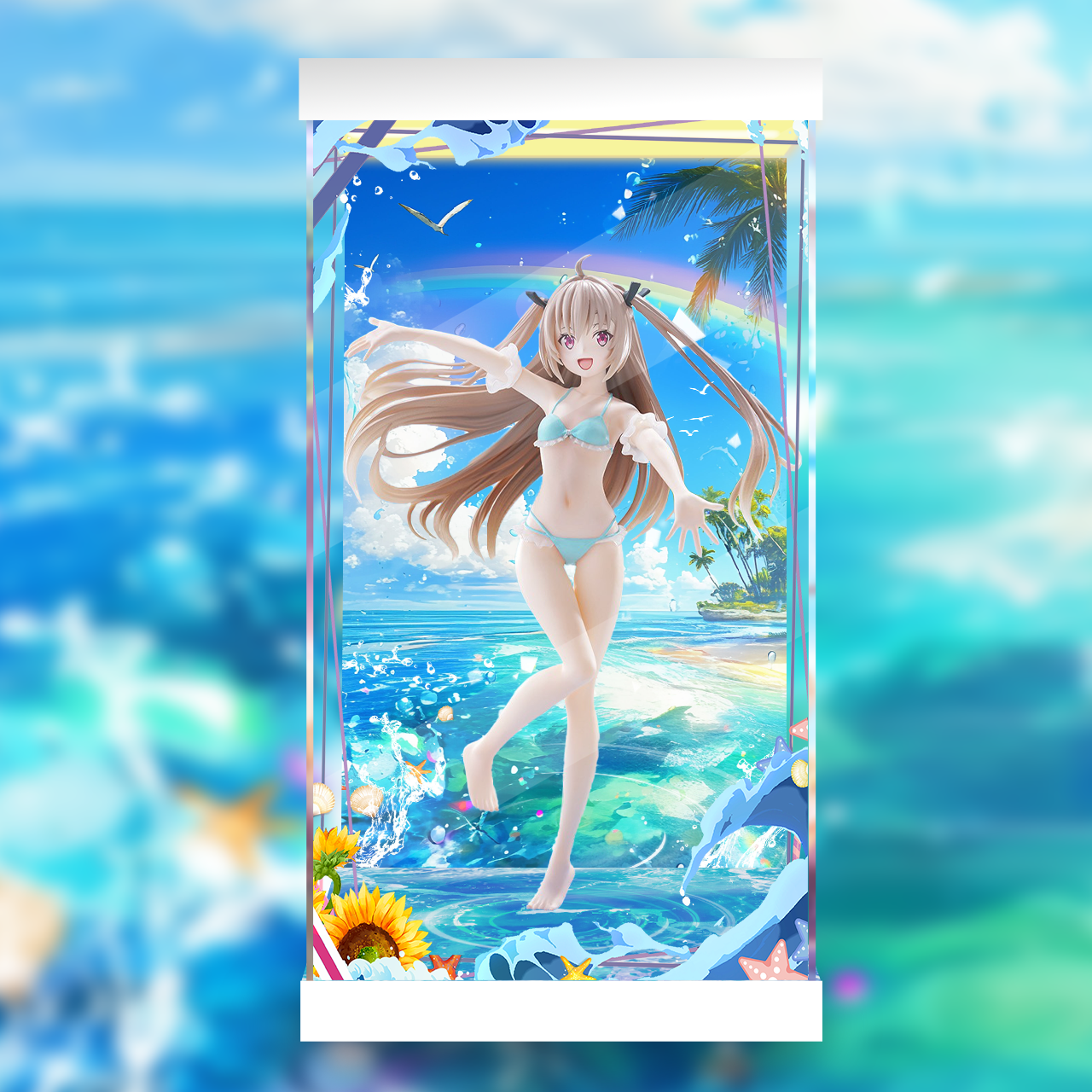 [AOWOBOX] TAiTO抽彩 亞託莉-我摯愛的時光-動畫版-有你相伴的日常-A獎-專用 主題展示盒