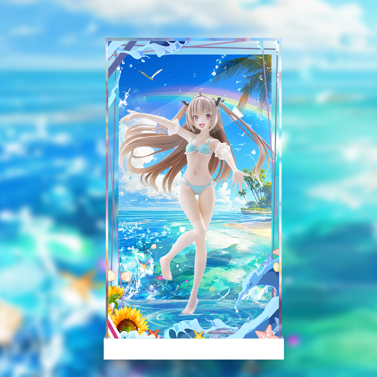 [AOWOBOX] TAiTO抽彩 亞託莉-我摯愛的時光-動畫版-有你相伴的日常-A獎-專用 主題展示盒