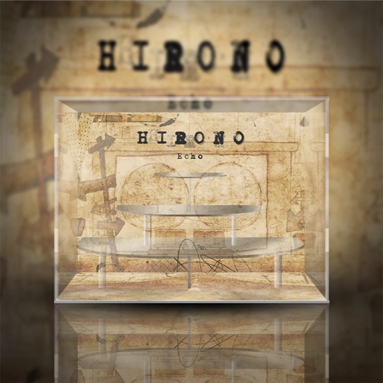 [AOWOBOX] Pop Mart 泡泡瑪特 Hirono Echo 小野回聲 系列 盲盒專用主題展示盒