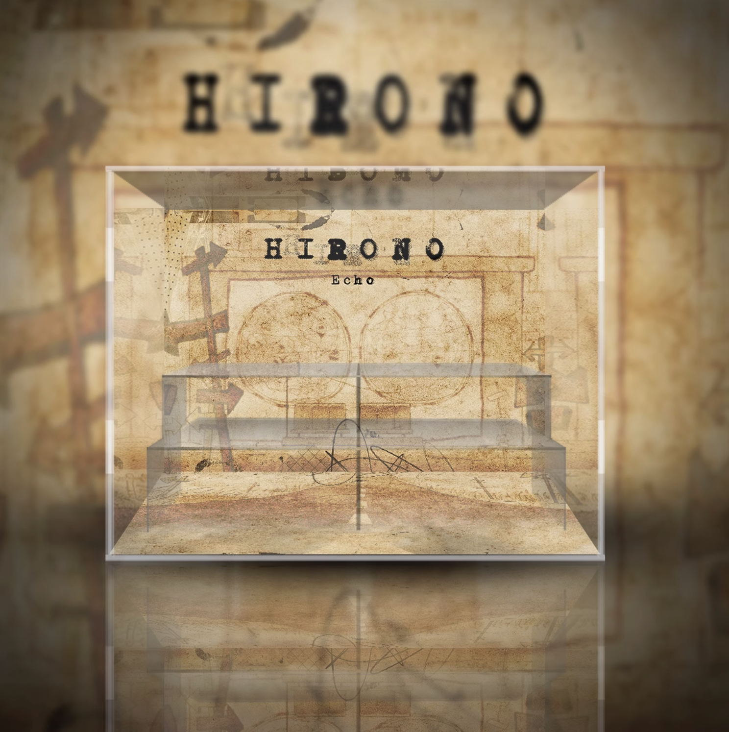 [AOWOBOX] Pop Mart 泡泡瑪特 Hirono Echo 小野回聲 系列 盲盒專用主題展示盒