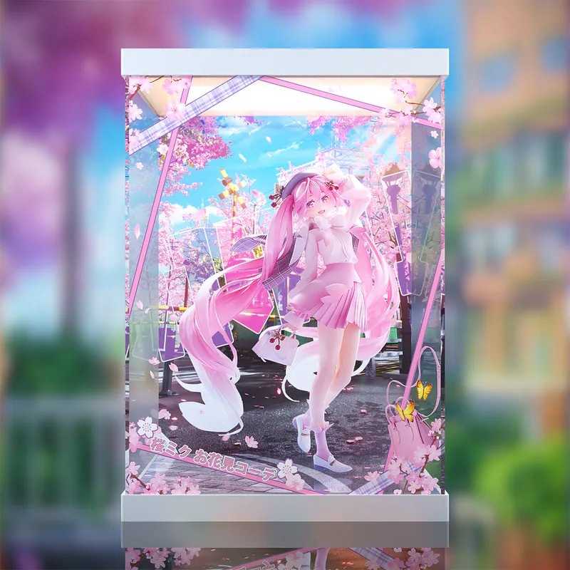[AOWOBOX] 好微笑 Character Vocal 系列 01 初音未來 櫻未來 賞花穿搭 專用主題展示盒