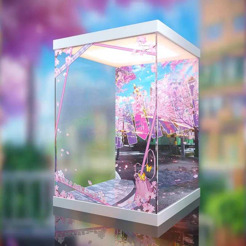 [AOWOBOX] 好微笑 Character Vocal 系列 01 初音未來 櫻未來 賞花穿搭 專用主題展示盒