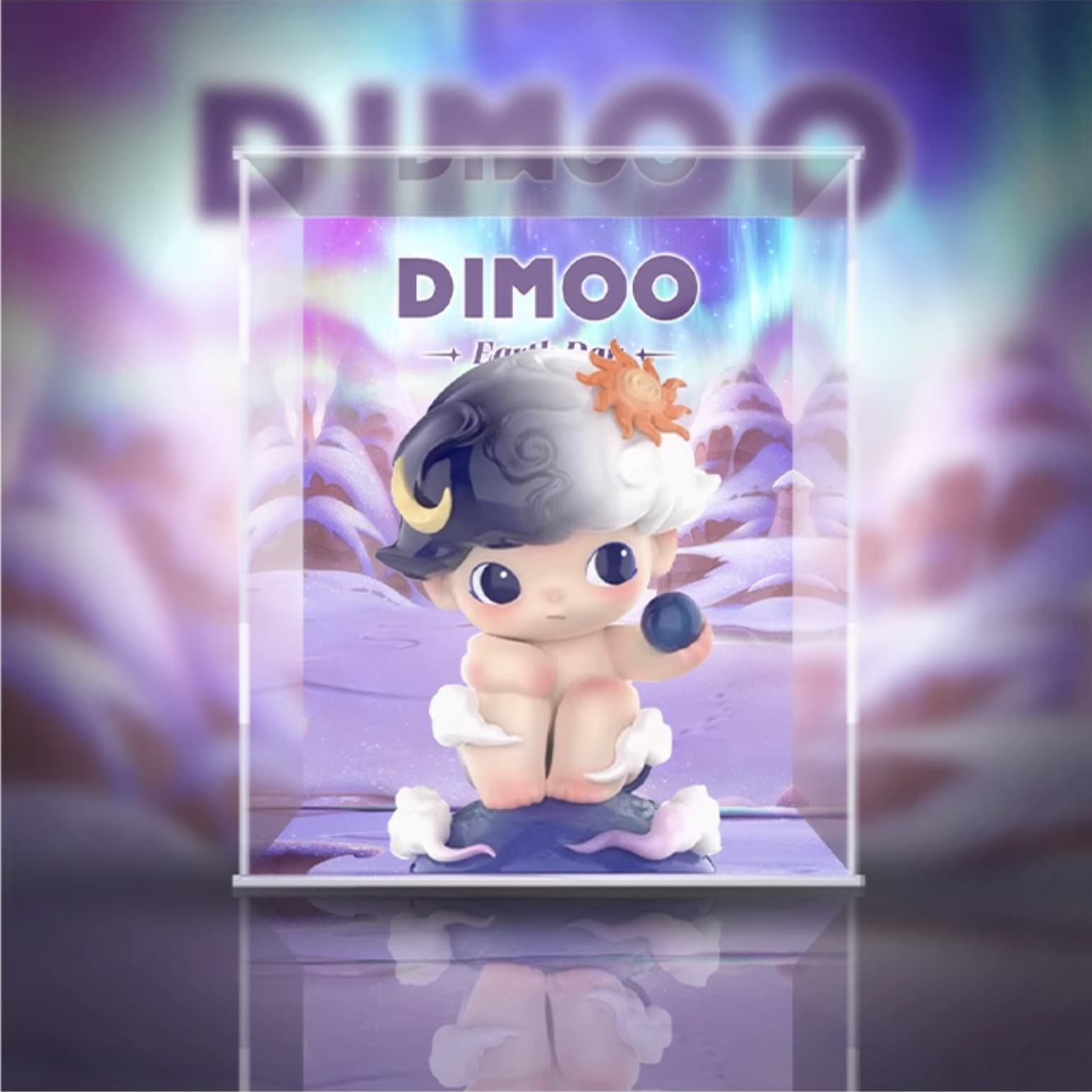 [AOWOBOX] Pop Mart 泡泡瑪特 Dimoo 地球日 專用主題展示盒