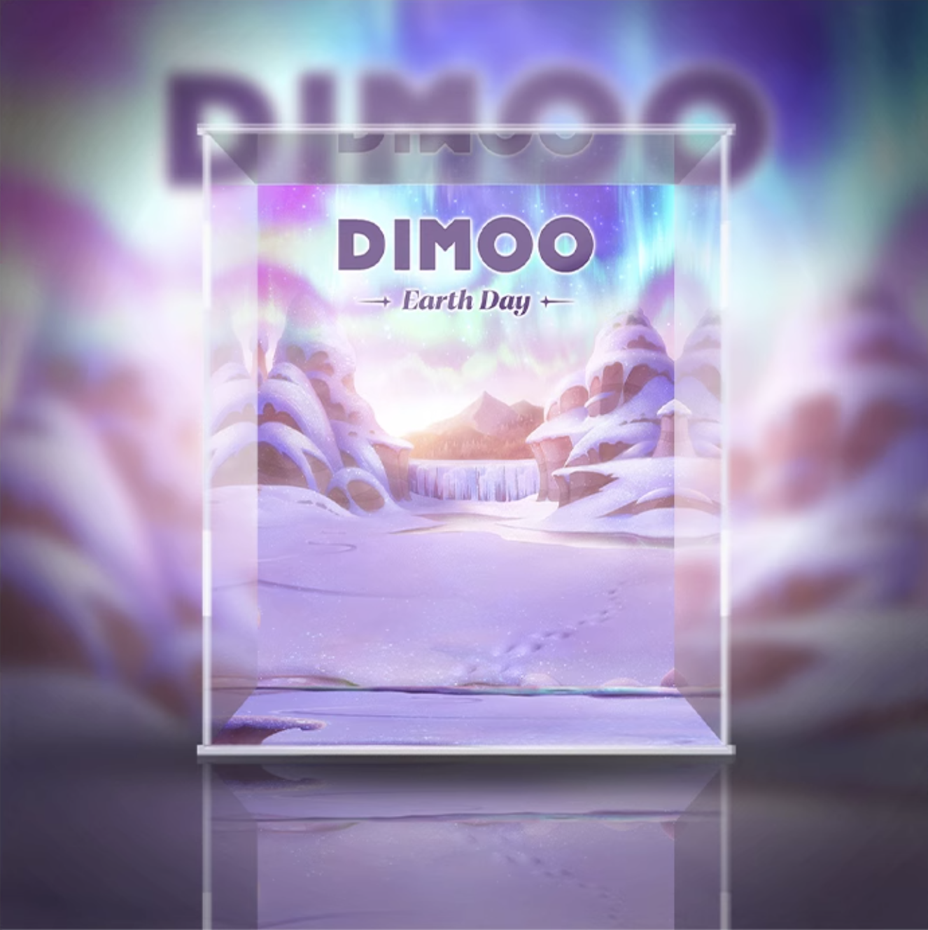 [AOWOBOX] Pop Mart 泡泡瑪特 Dimoo 地球日 專用主題展示盒