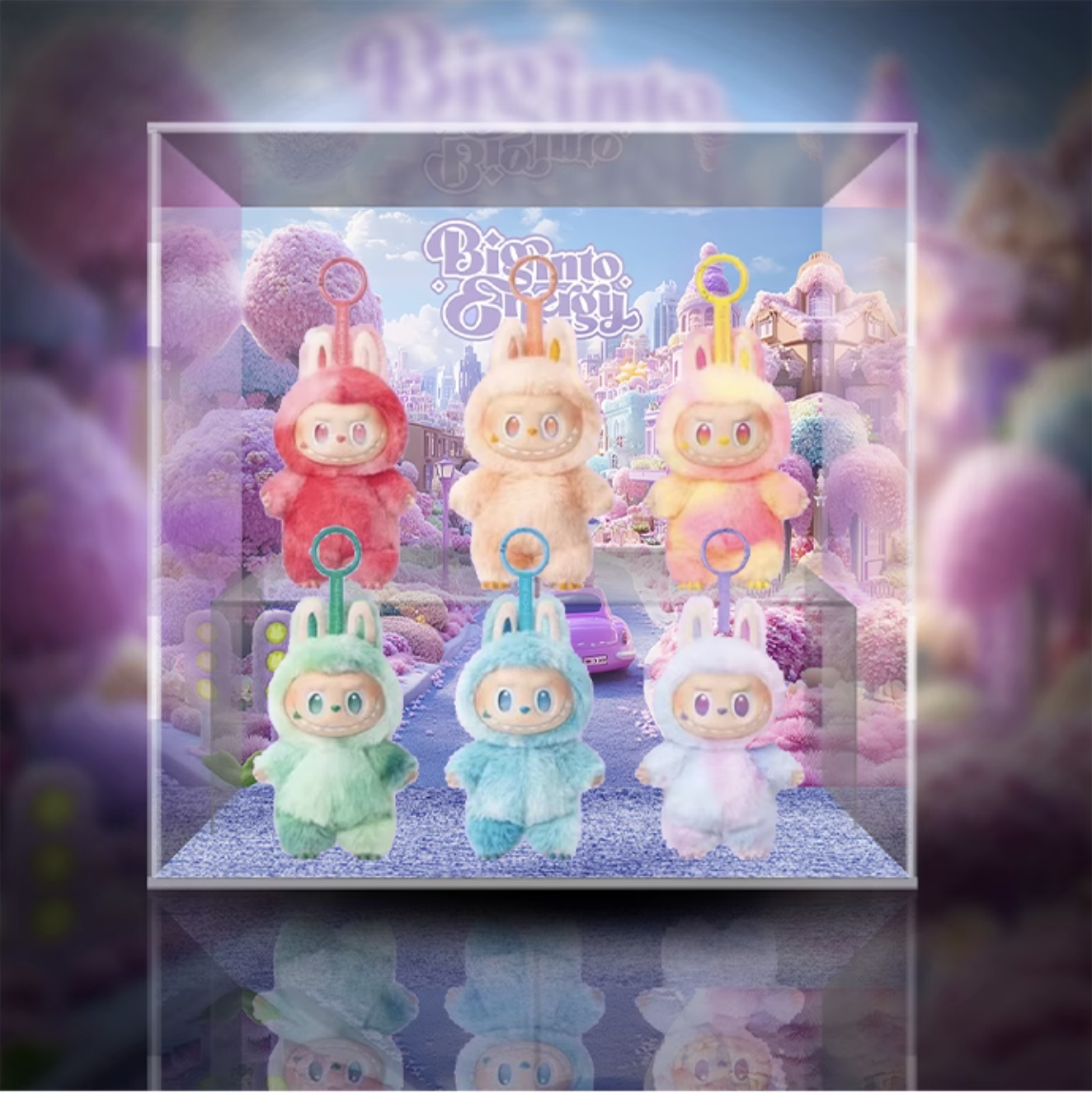 [AOWOBOX] Pop Mart 泡泡瑪特 THE MONSTERS Labubu 3.0 前方高能 系列盲盒專用主題展示盒