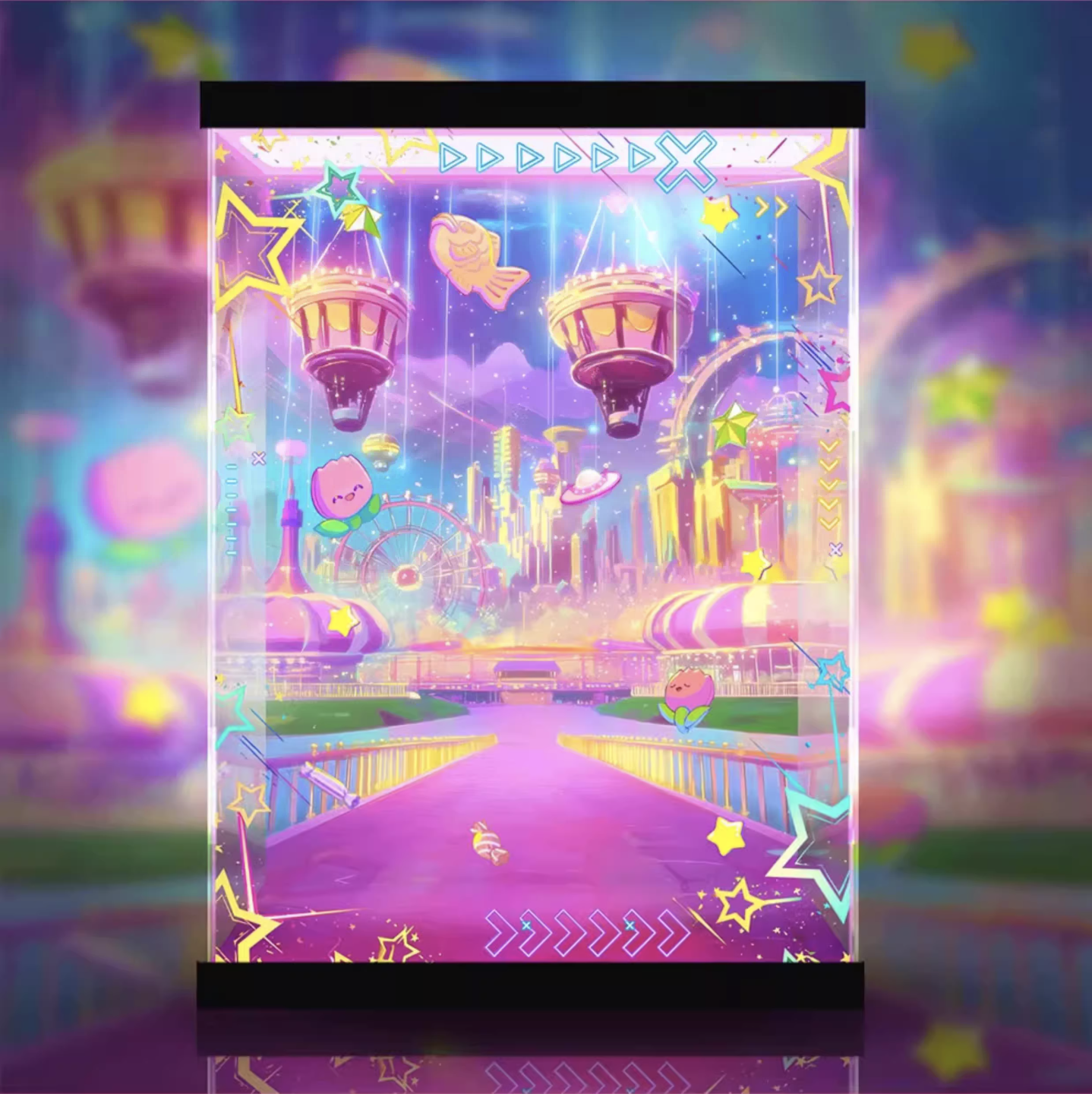 [AOWOBOX] Design COCO Hololive Mococo Abyssgard 茸茸 阿比斯加德 AXGRIT 專用主題展示盒