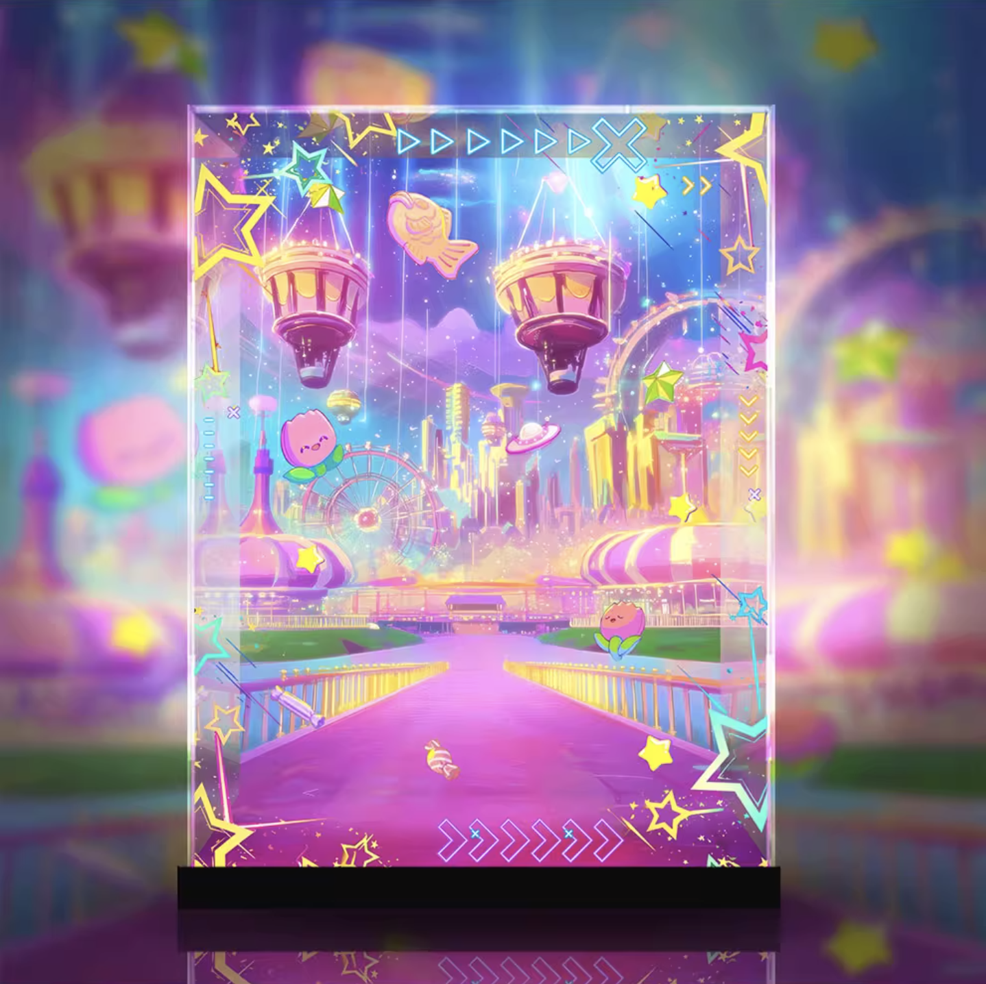 [AOWOBOX] Design COCO Hololive Mococo Abyssgard 茸茸 阿比斯加德 AXGRIT 專用主題展示盒